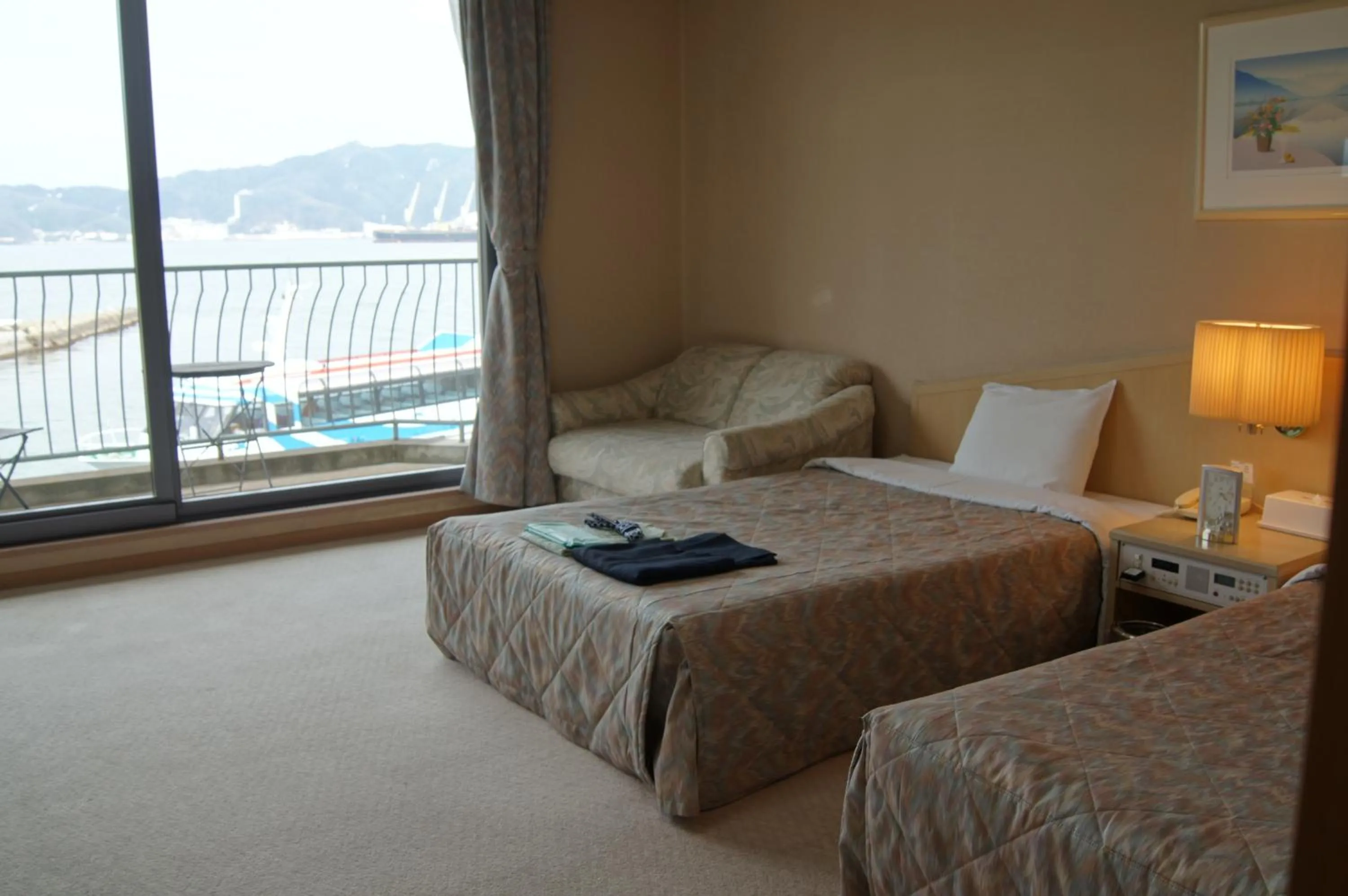 Bed in Amanohashidateso