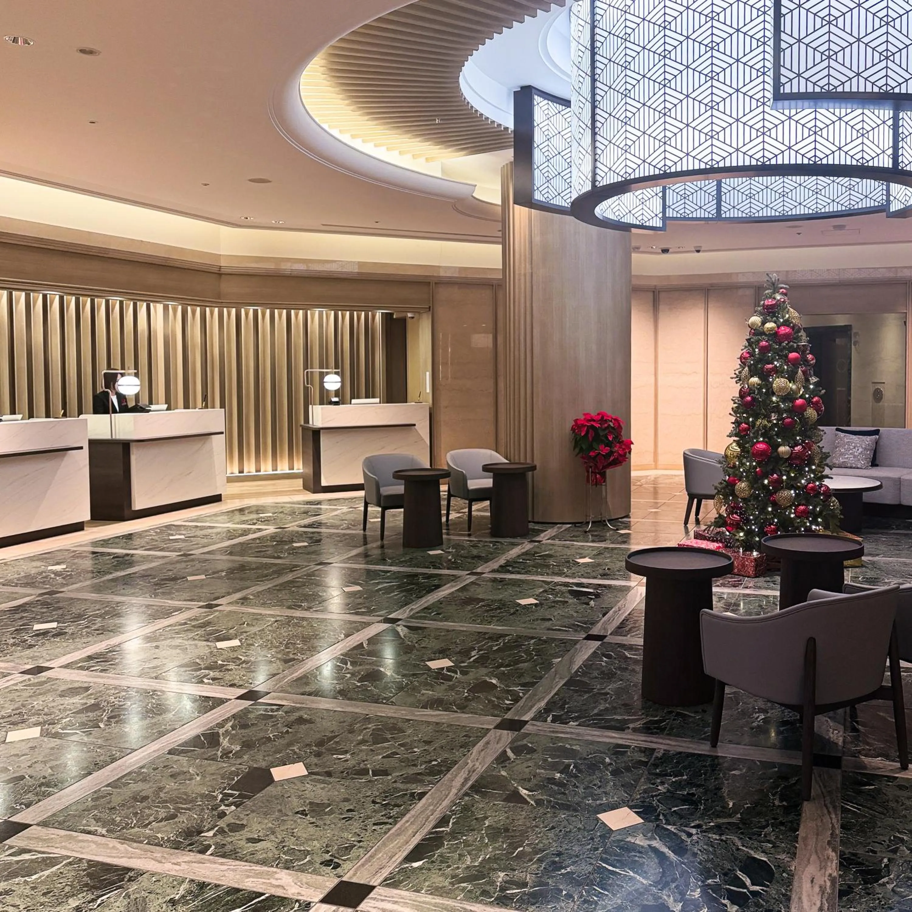 Lobby or reception in Kobe Marriott Hotel