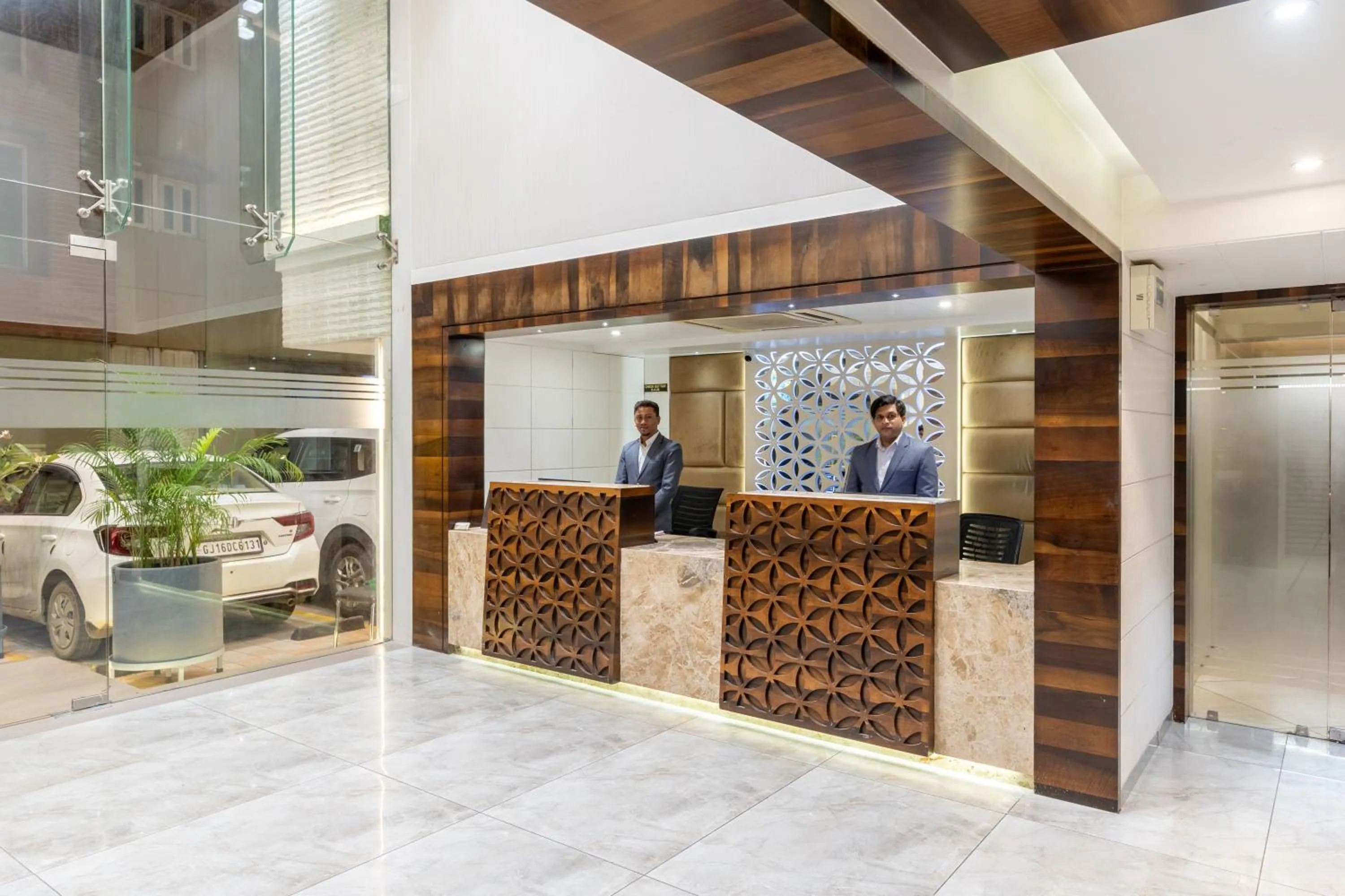 Staff in Hotel Summit