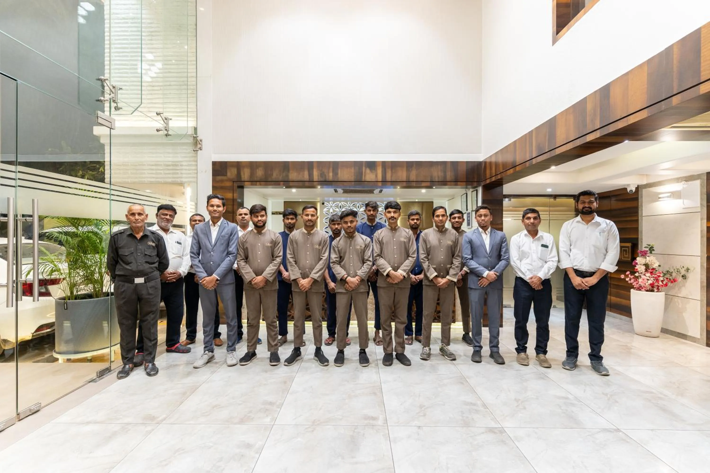 Staff in Hotel Summit