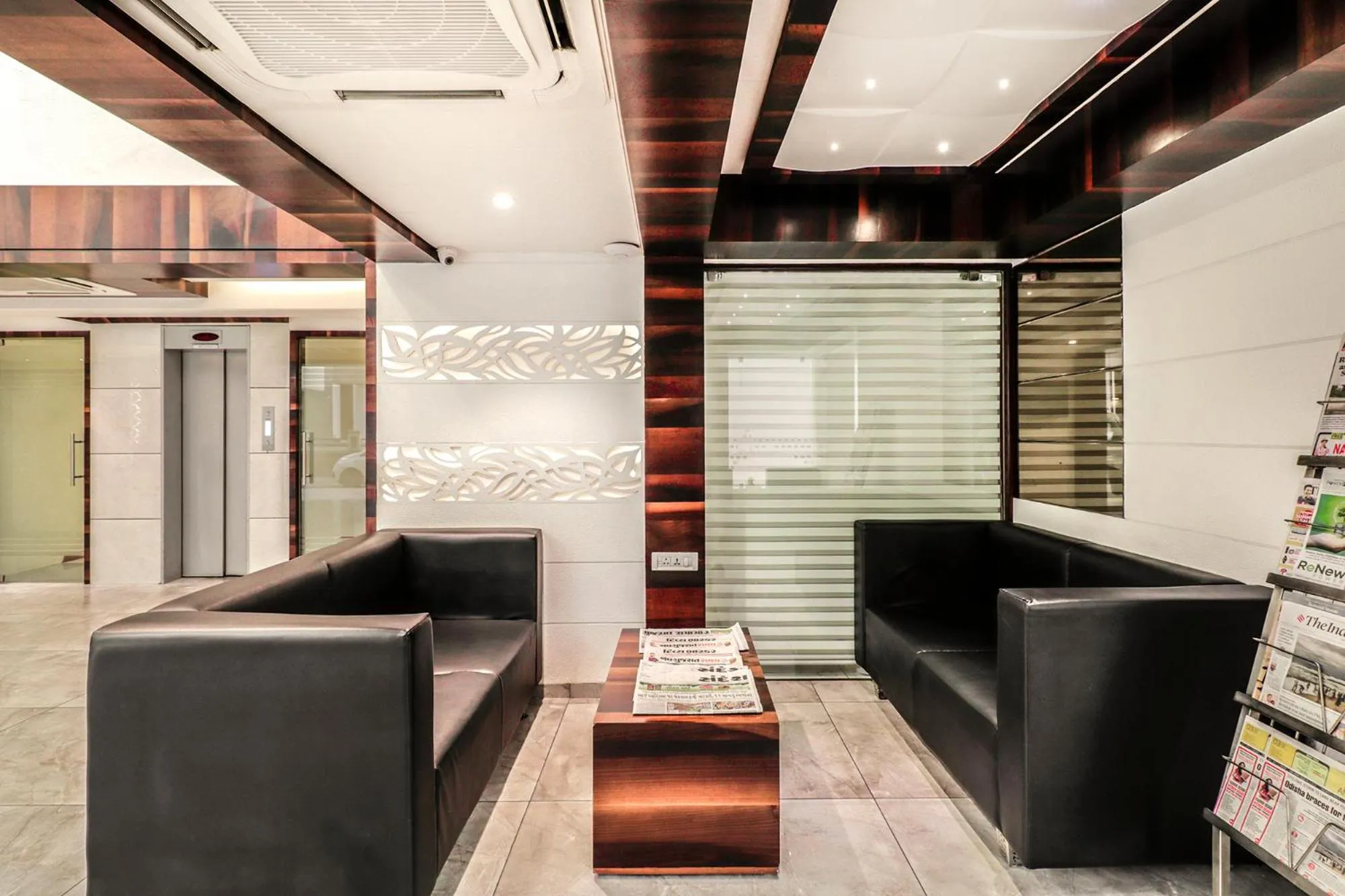 Seating area in Hotel Summit