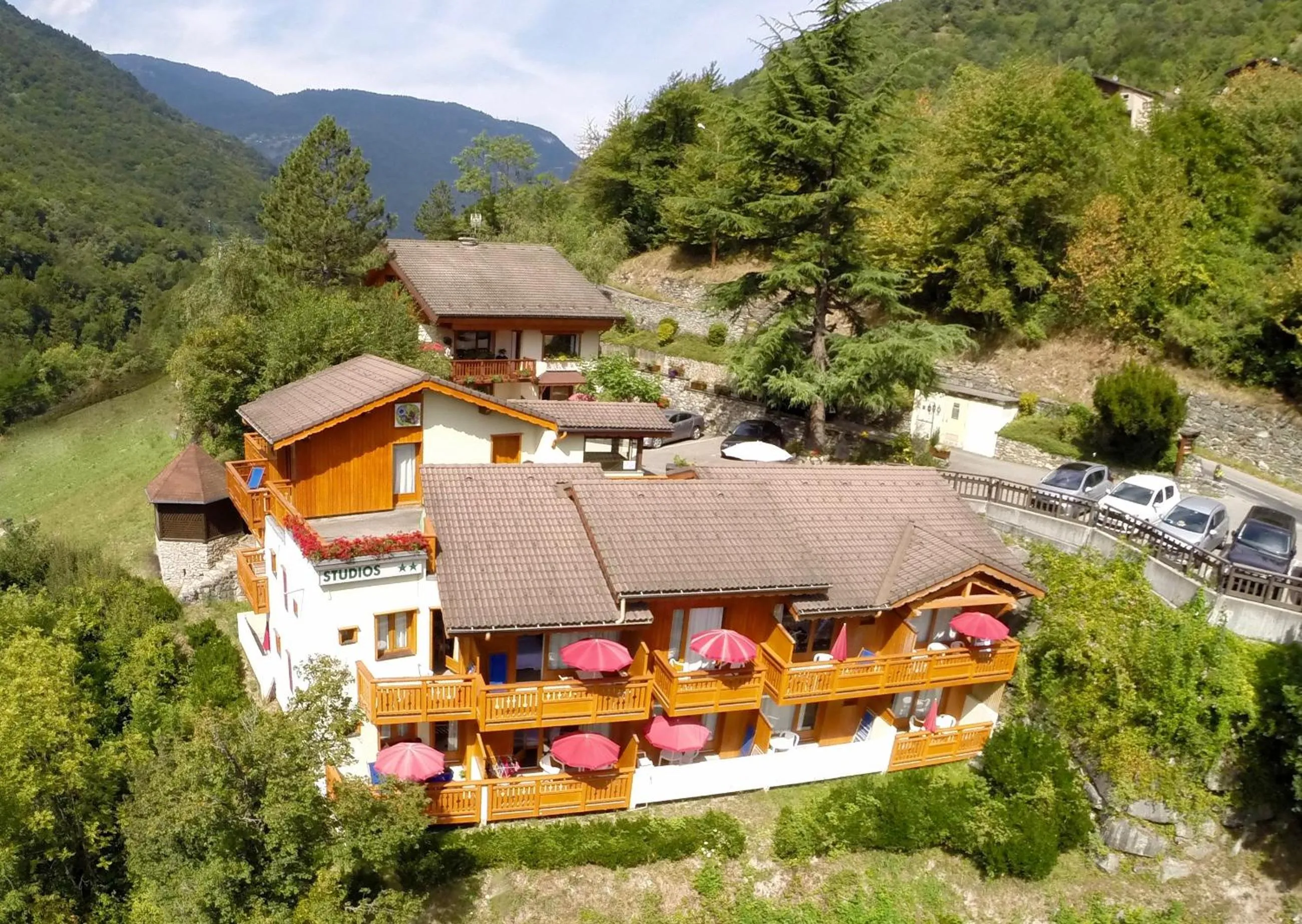 Bird's eye view in Résidence La Rochetaillée
