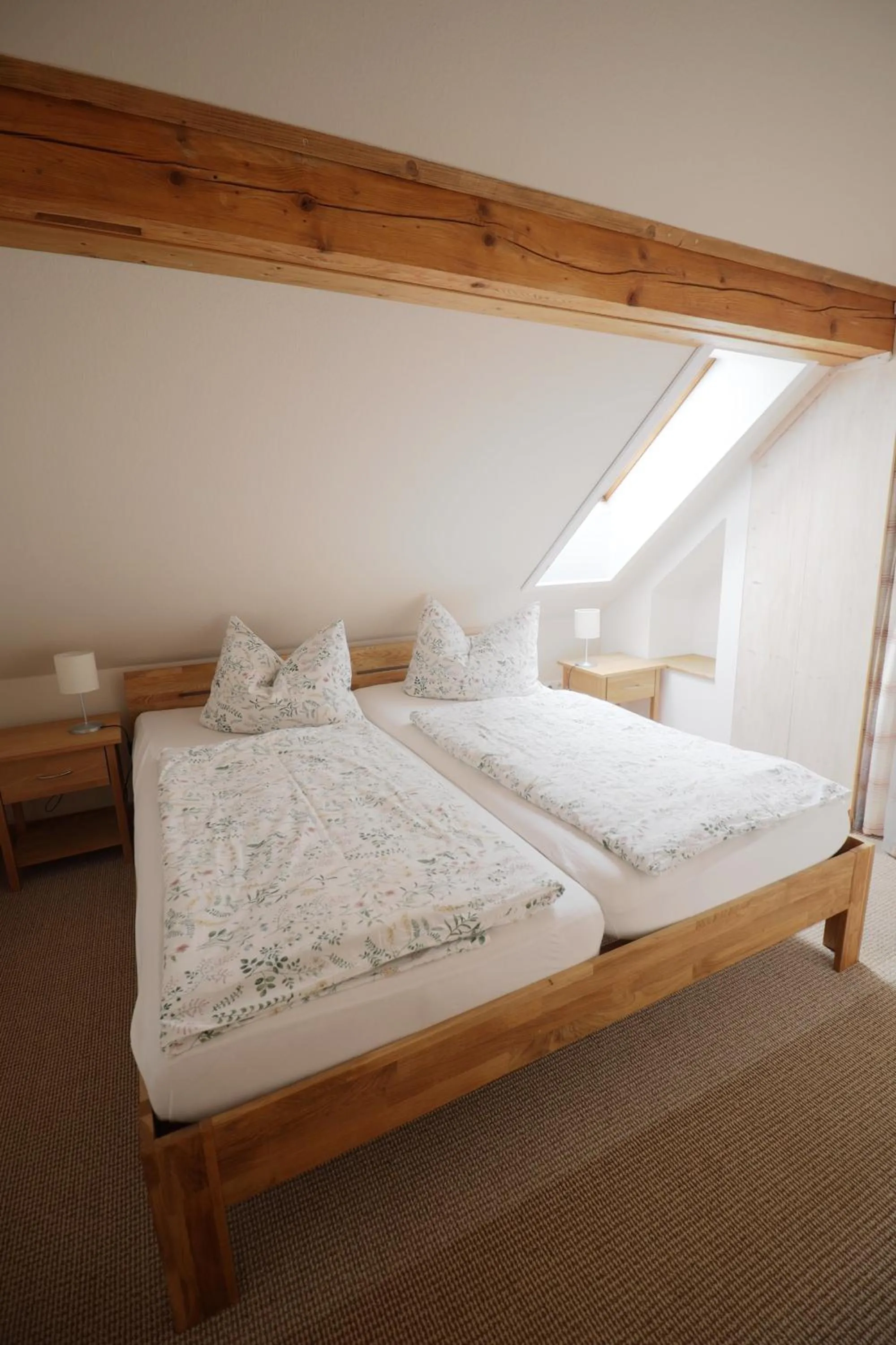 Bed in Hotel Heilbrunnen