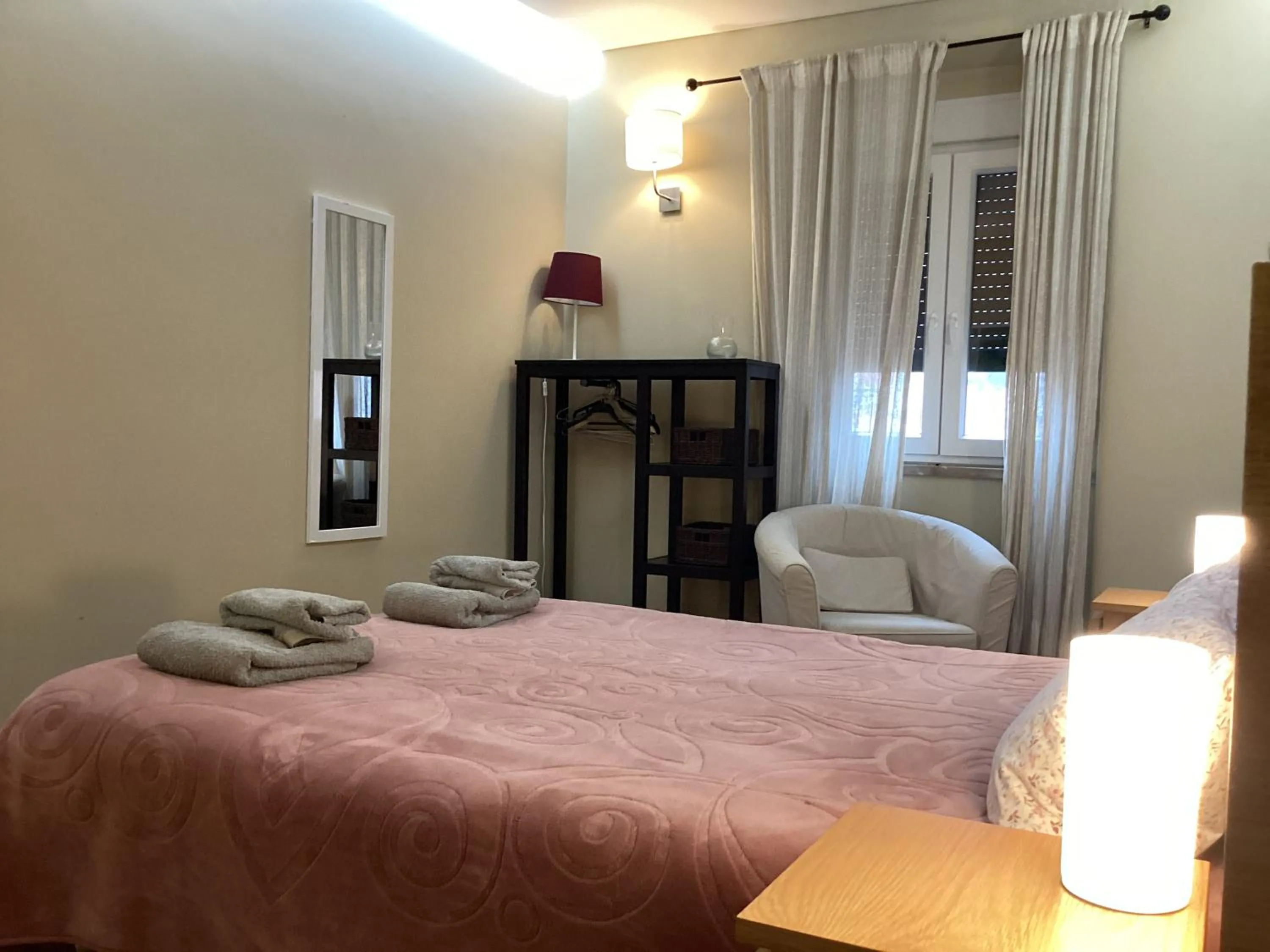 Bed in Avenida Cozy Apartment