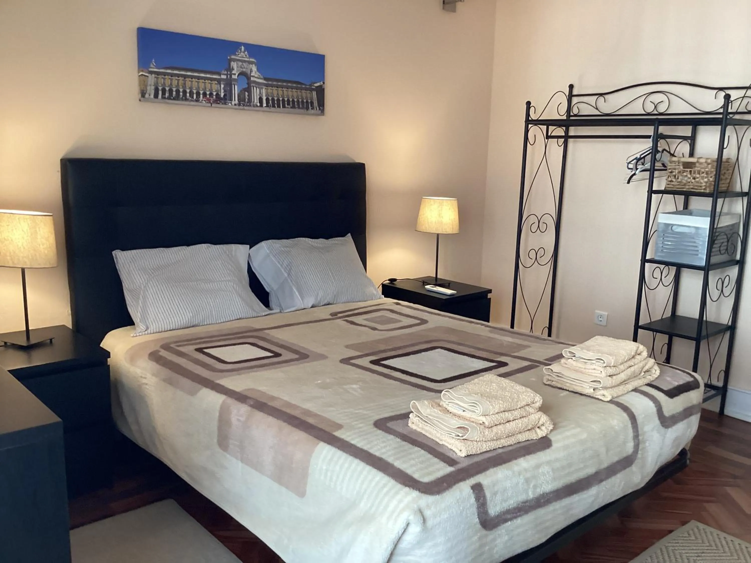 Bed in Avenida Cozy Apartment
