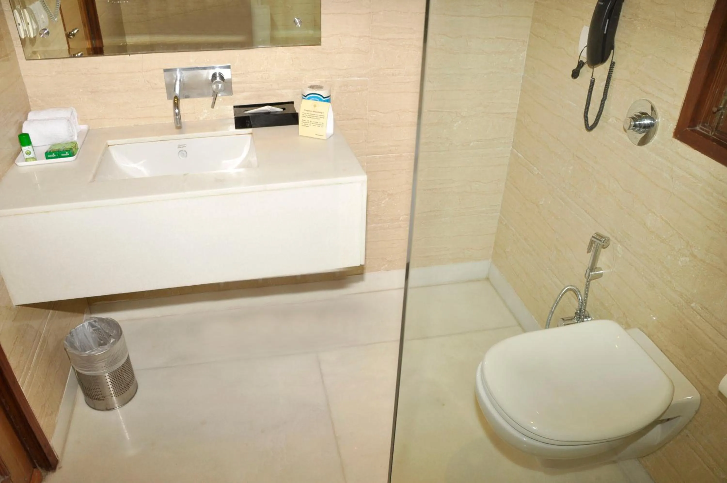 Shower in Hotel Park Residency