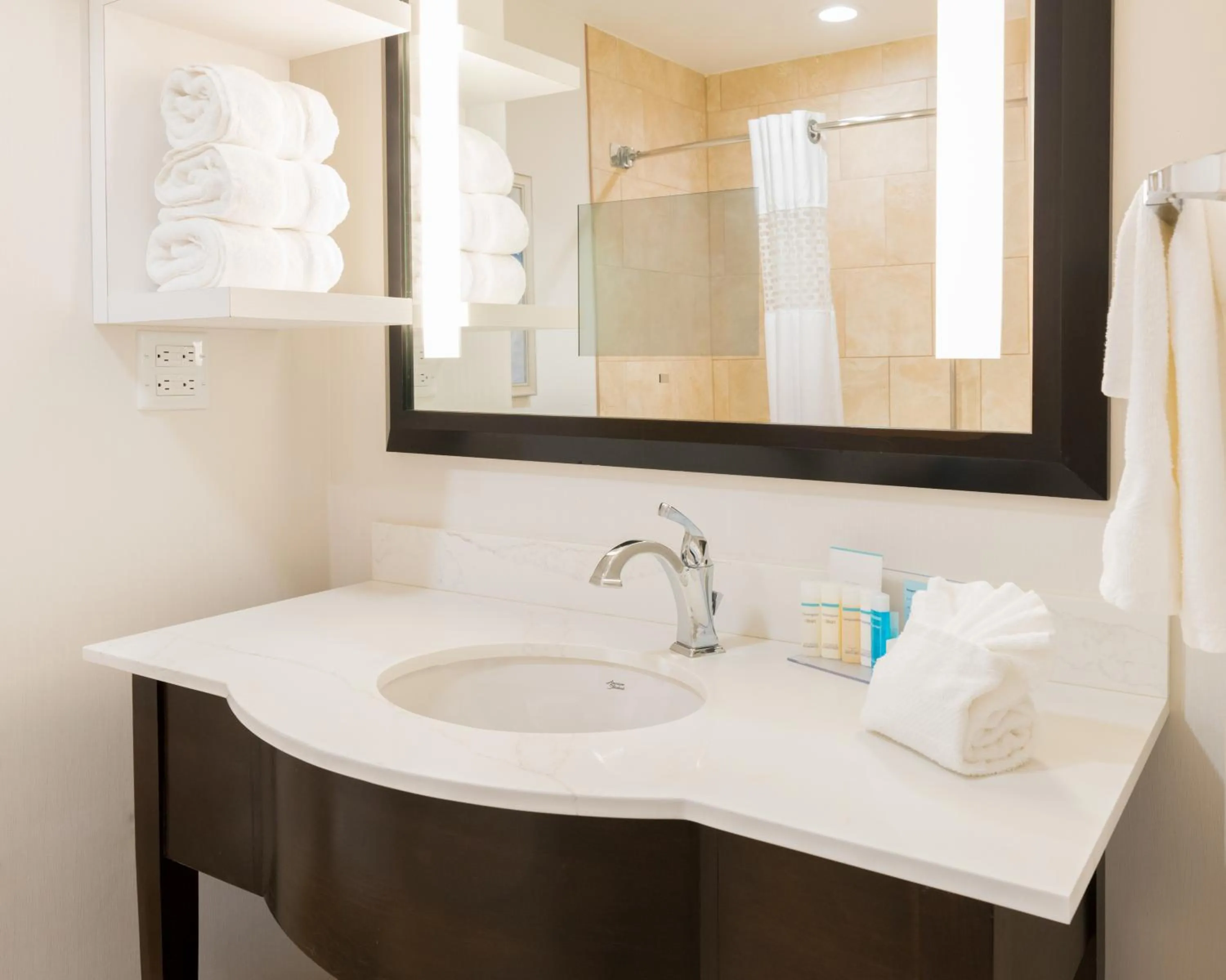 Bathroom in Hampton Inn & Suites South Park at Phillips Place