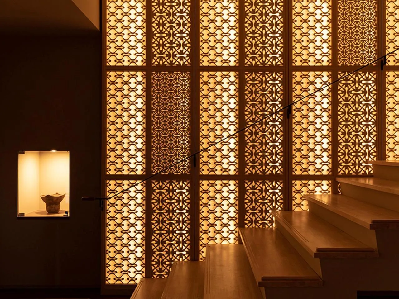 Area and facilities in Lake Shikotsu Tsuruga Bessou AO no ZA