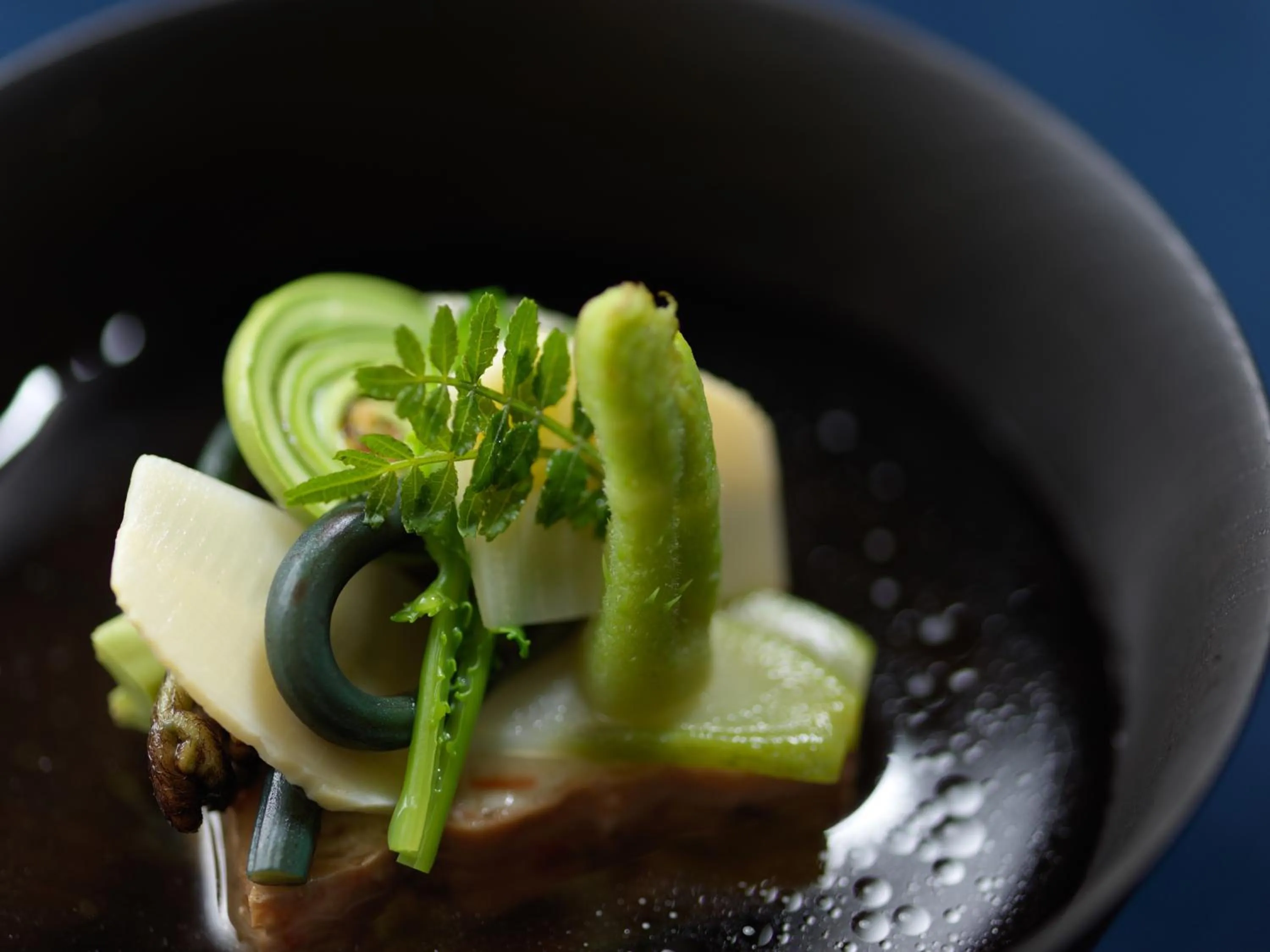 Food close-up in Lake Shikotsu Tsuruga Bessou AO no ZA