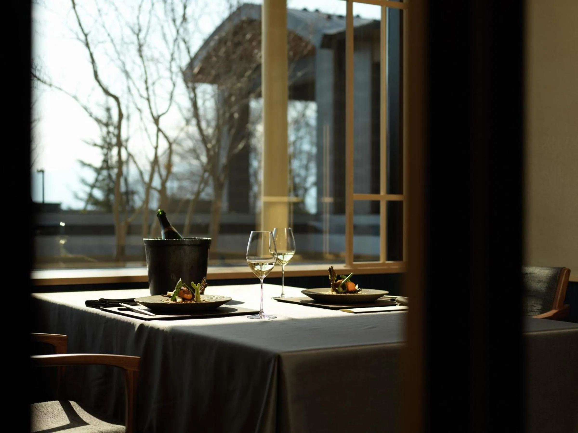 Restaurant/places to eat in Lake Shikotsu Tsuruga Bessou AO no ZA