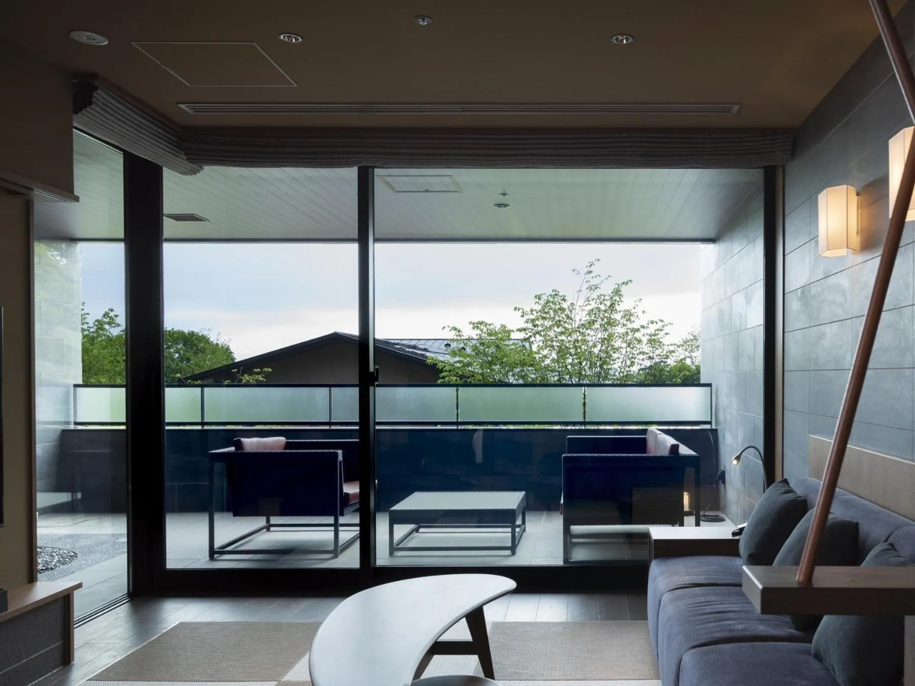 View (from property/room) in Lake Shikotsu Tsuruga Bessou AO no ZA