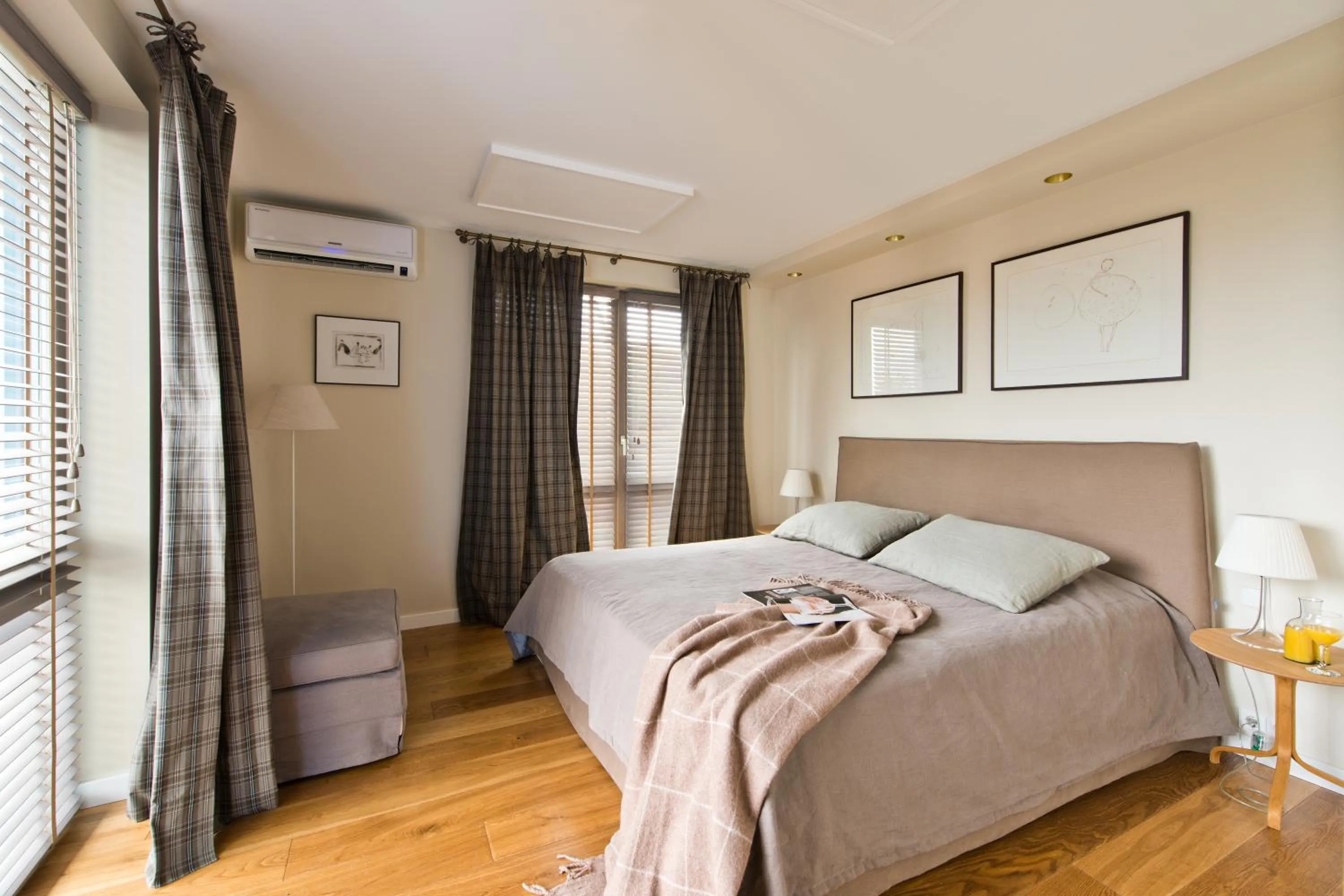 Bedroom, Bed in Visit Nida Apartments