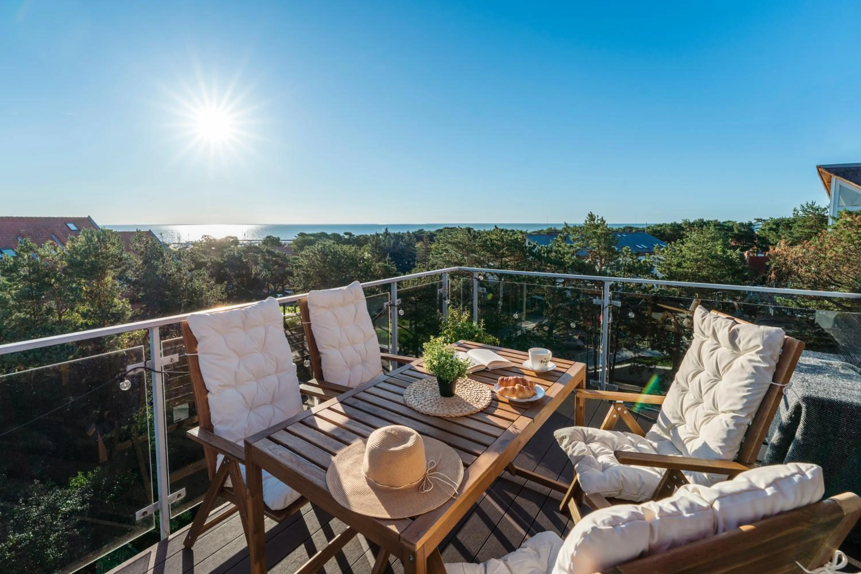 Dining area in Visit Nida Apartments