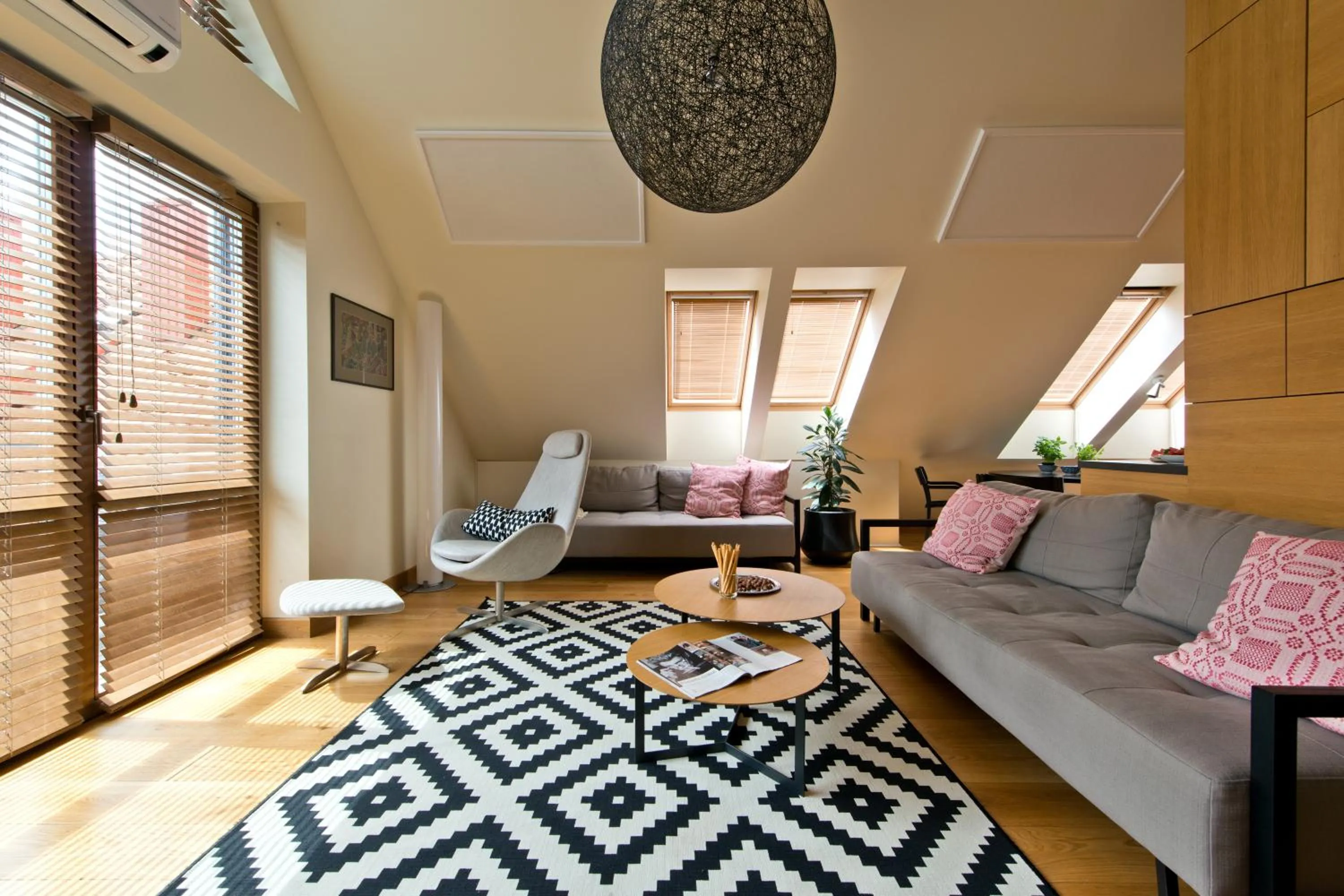 Living room in Visit Nida Apartments