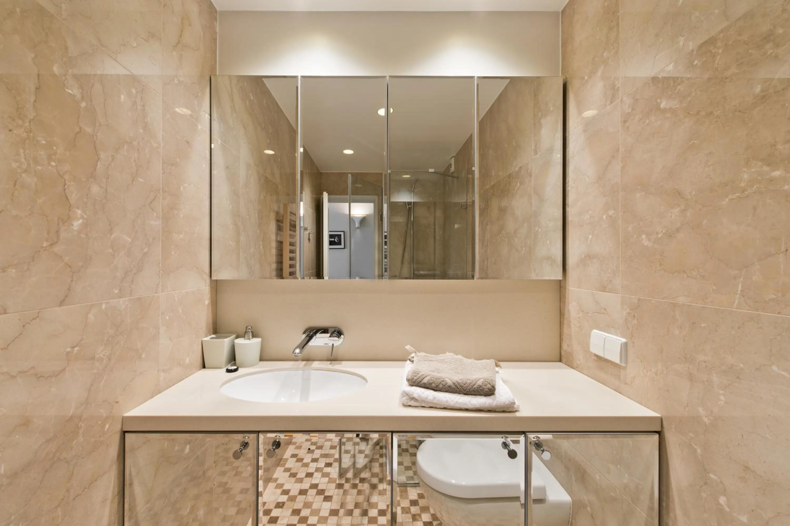 Bathroom in Visit Nida Apartments