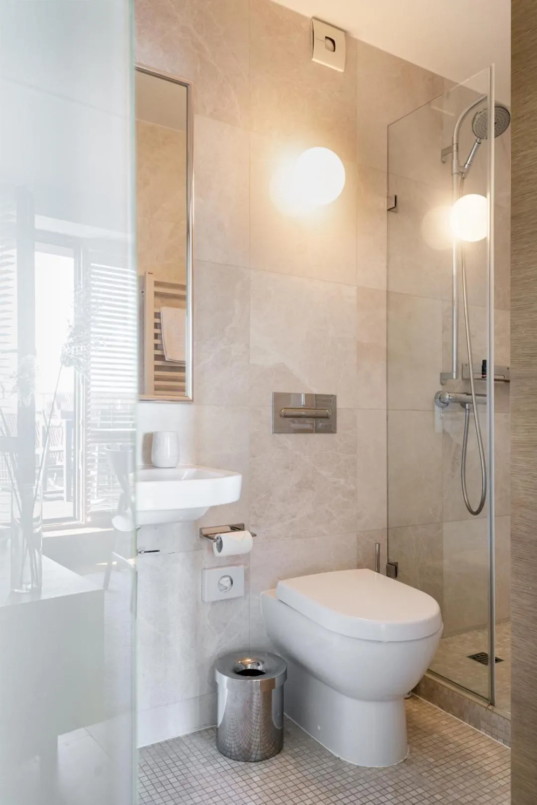 Shower in Visit Nida Apartments