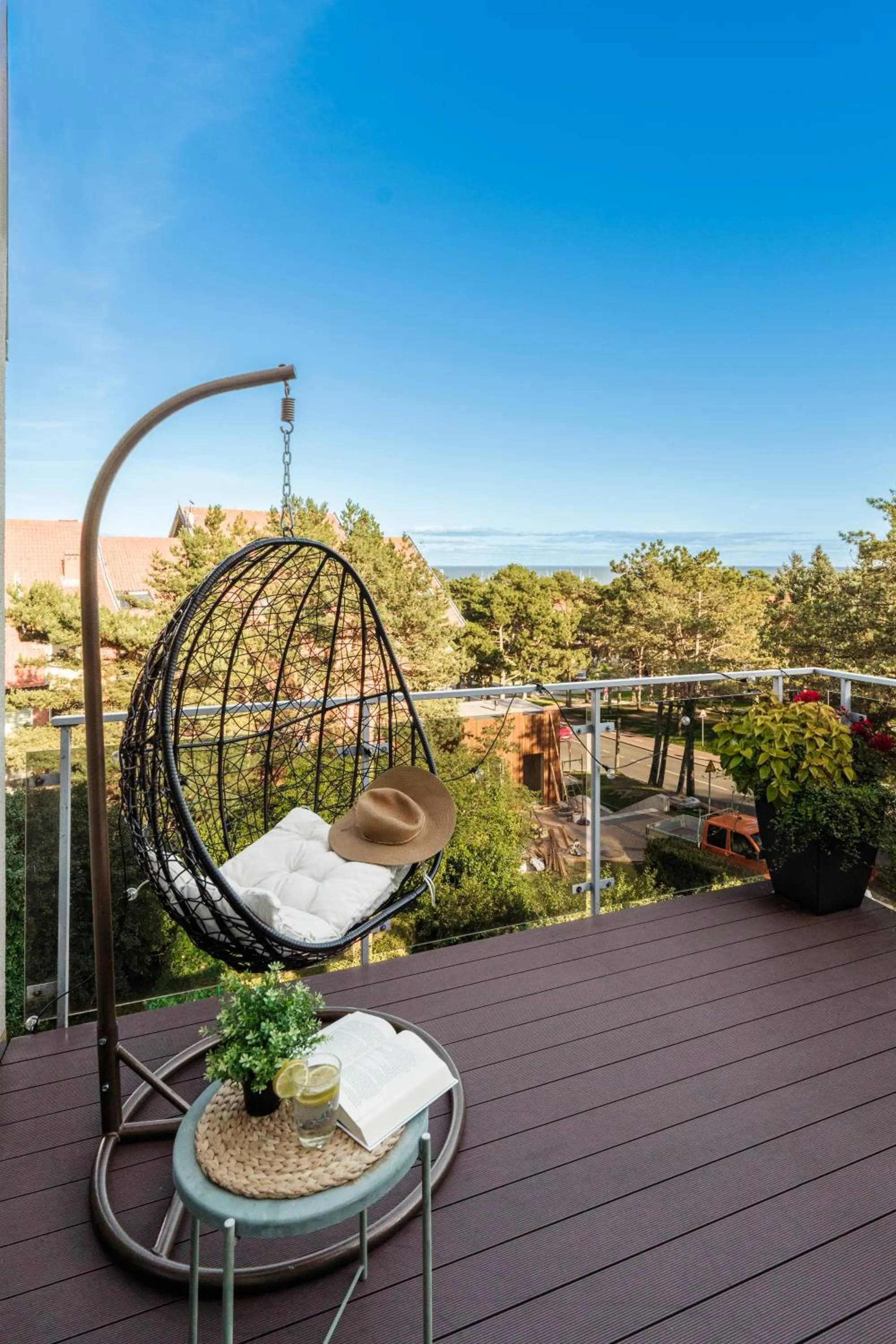 Balcony/Terrace in Visit Nida Apartments