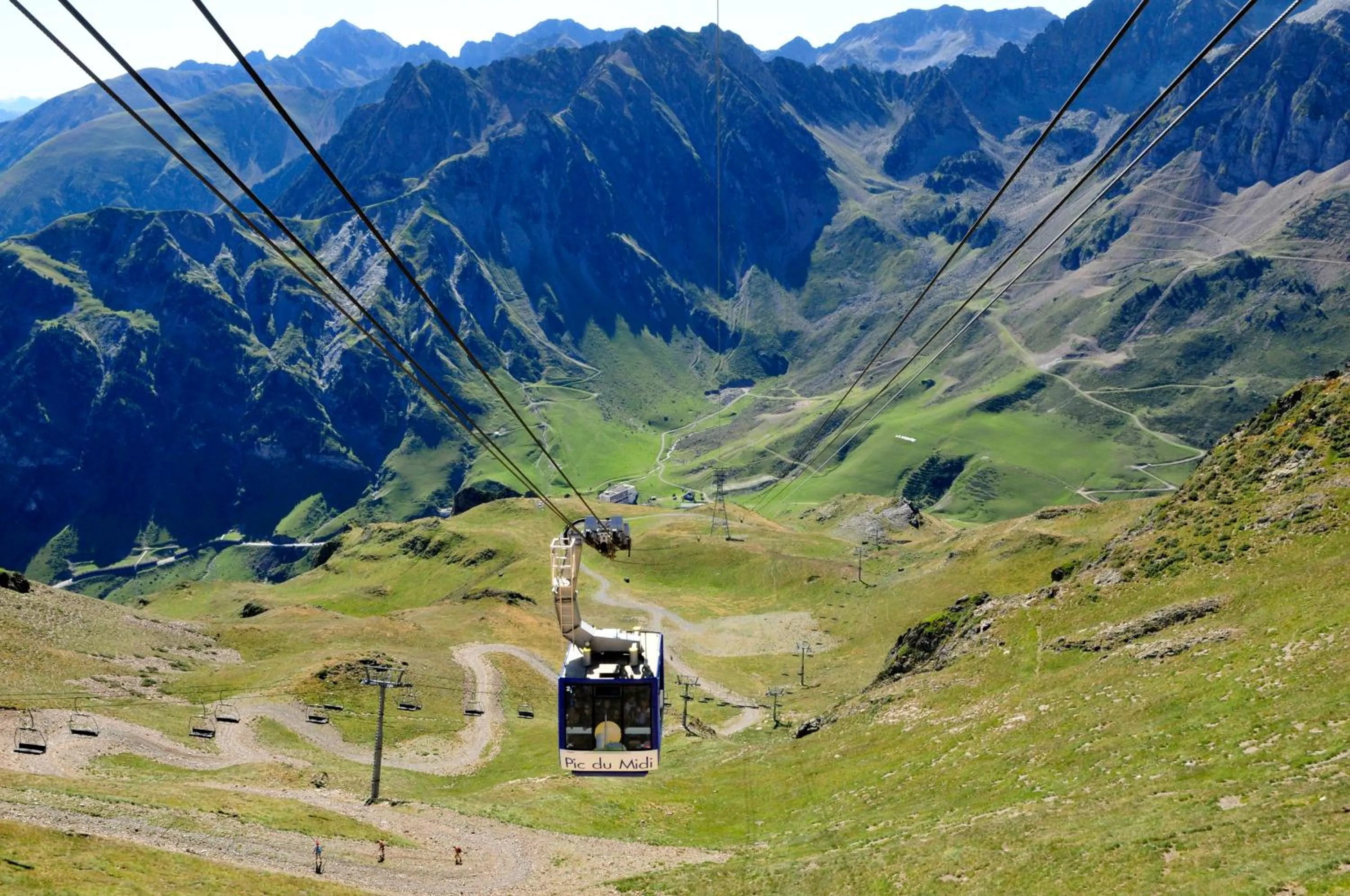 Natural landscape in Résidence Azureva La Mongie