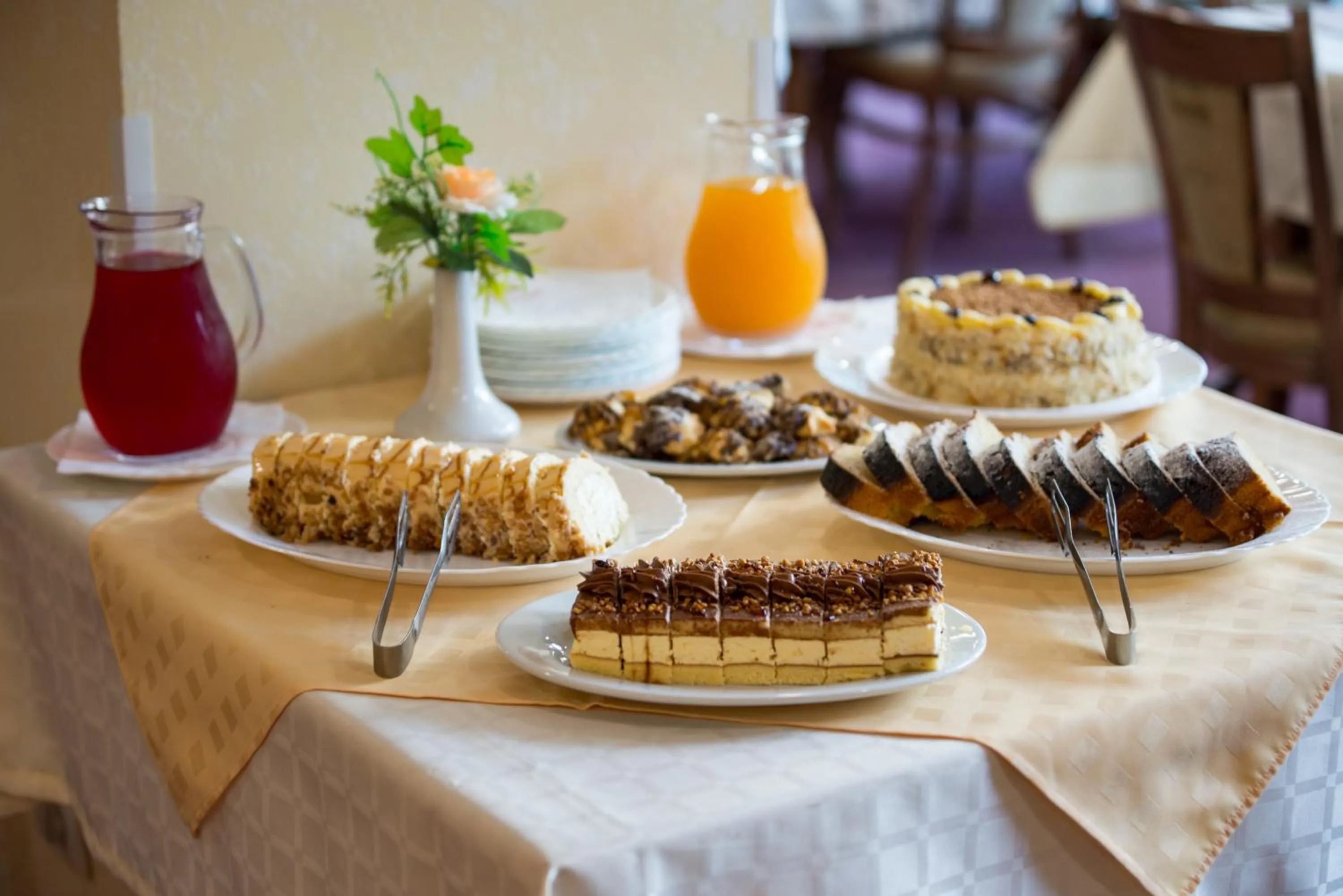 Buffet breakfast in Atlant Hotel