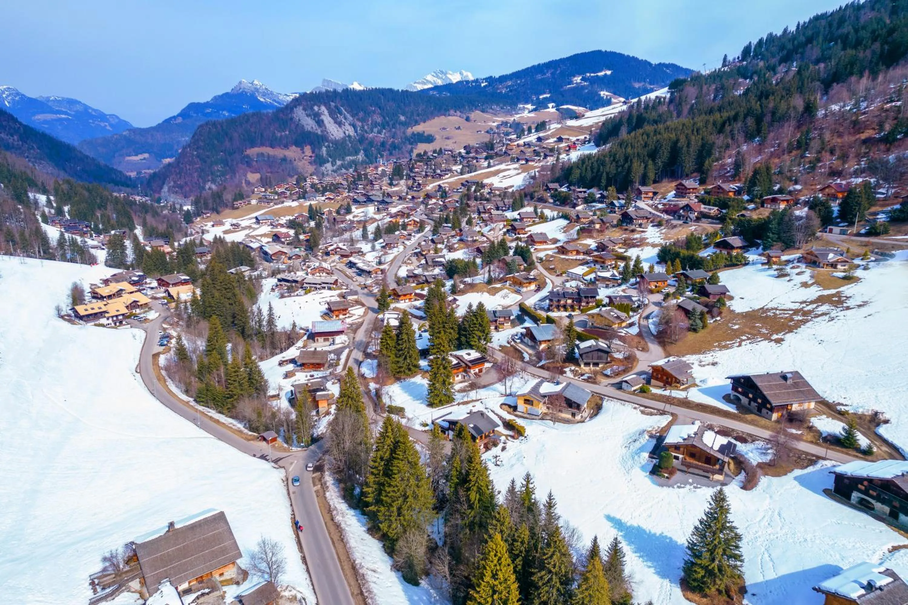 Bird's eye view in Résidence Azureva La Clusaz les Aravis