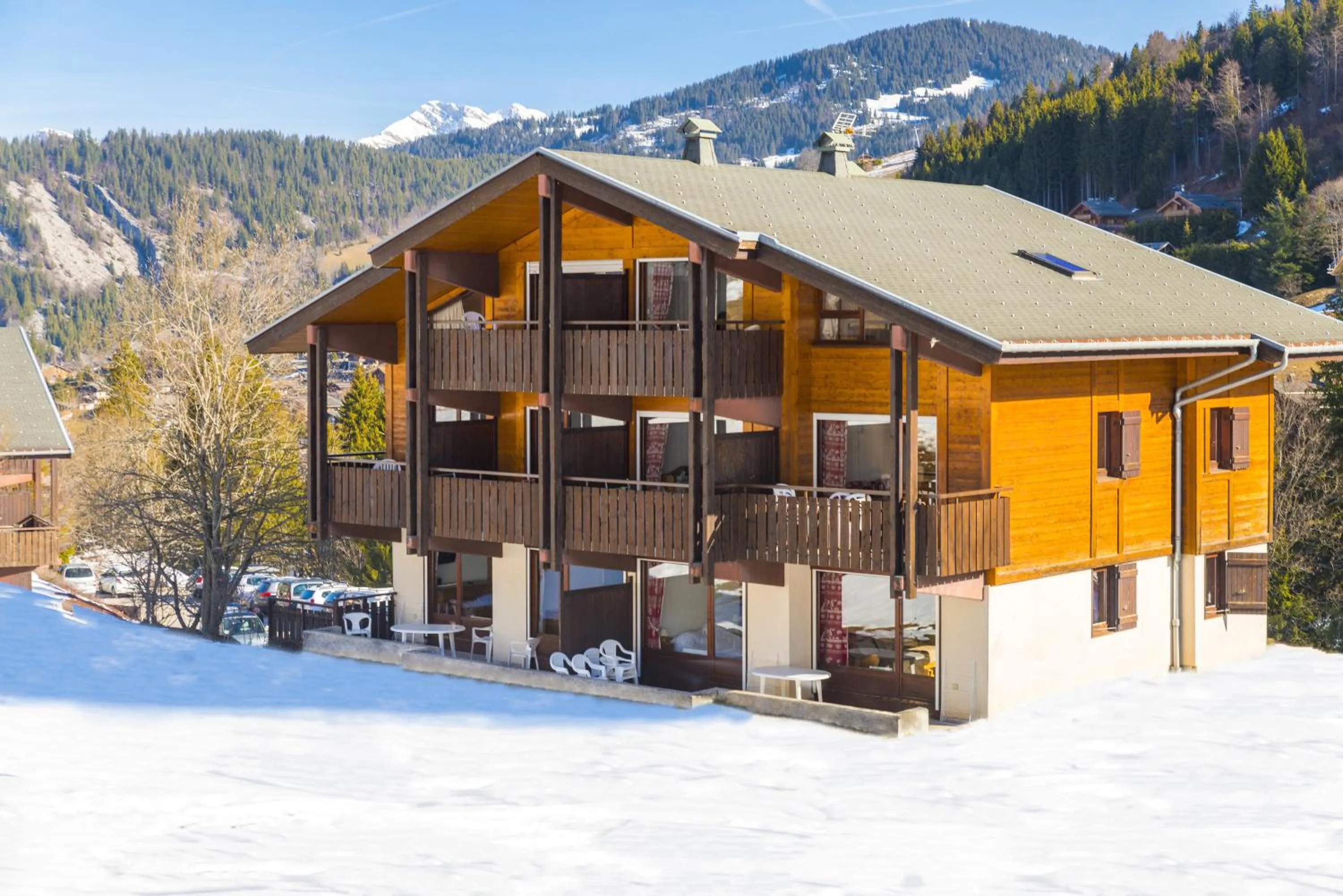 Property building in Résidence Azureva La Clusaz les Aravis