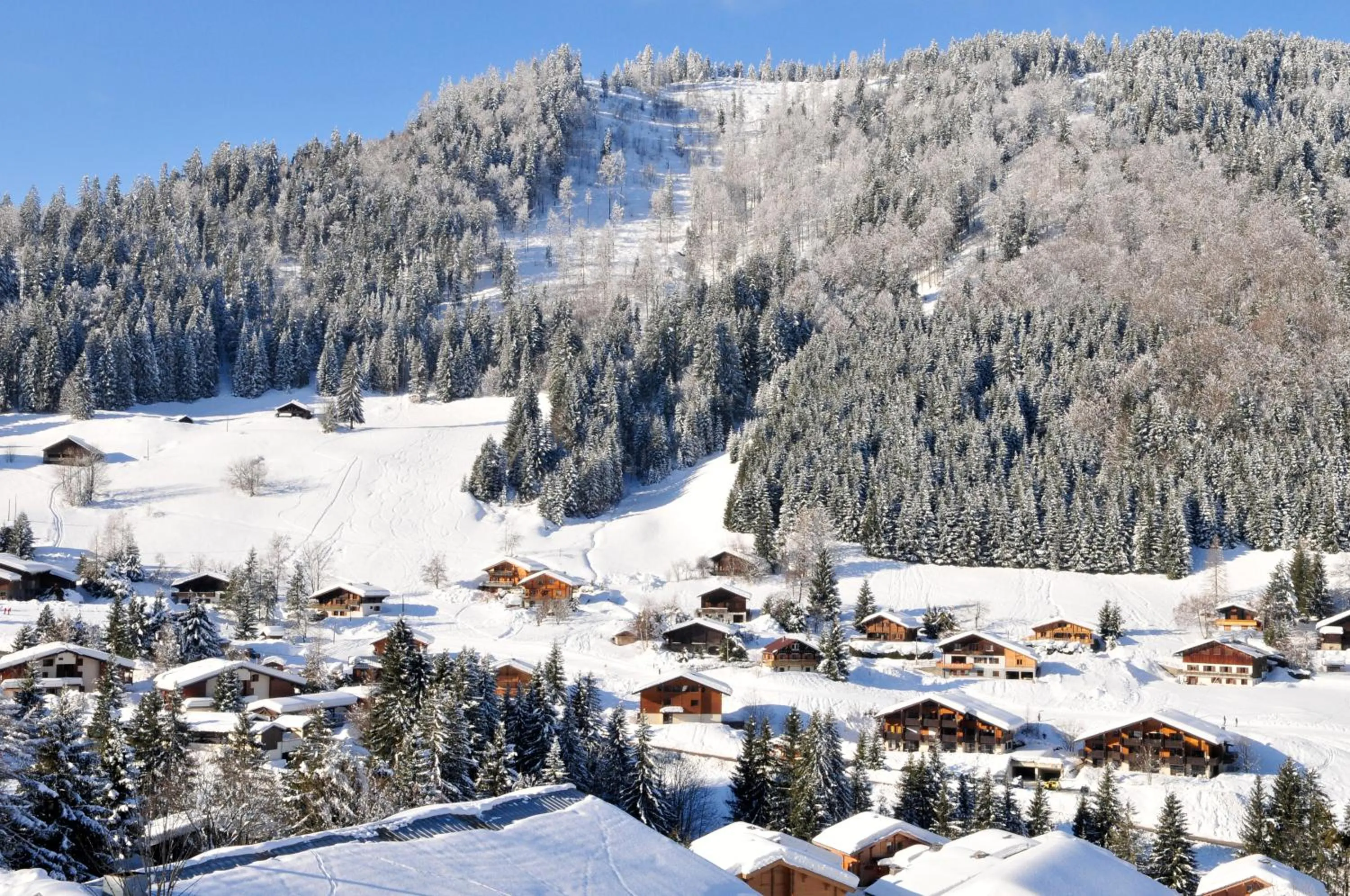 Natural landscape in Résidence Azureva La Clusaz les Aravis
