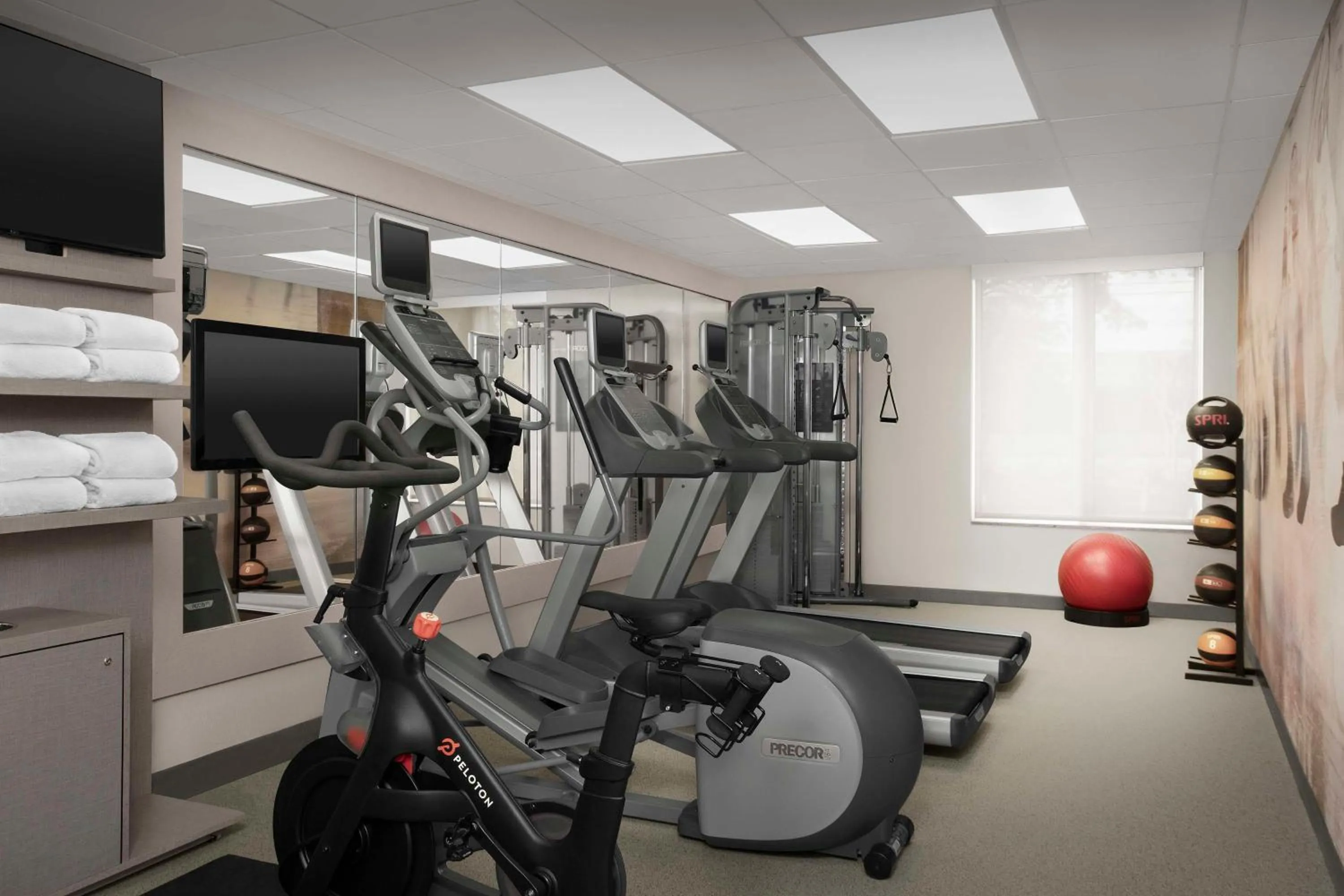 Fitness centre/facilities in Hilton Garden Inn Gainesville