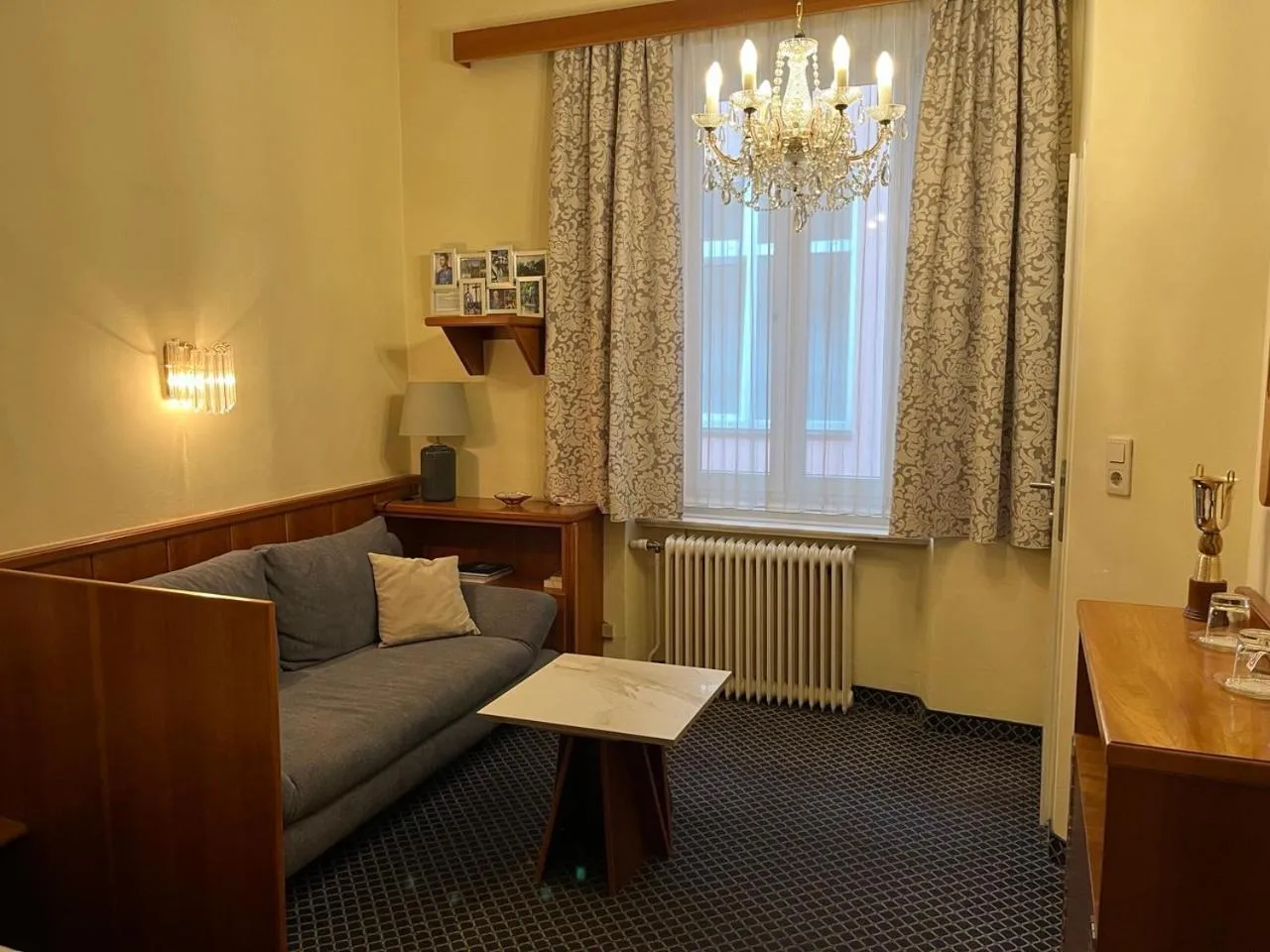 Seating area in Cityhotel Ratheiser