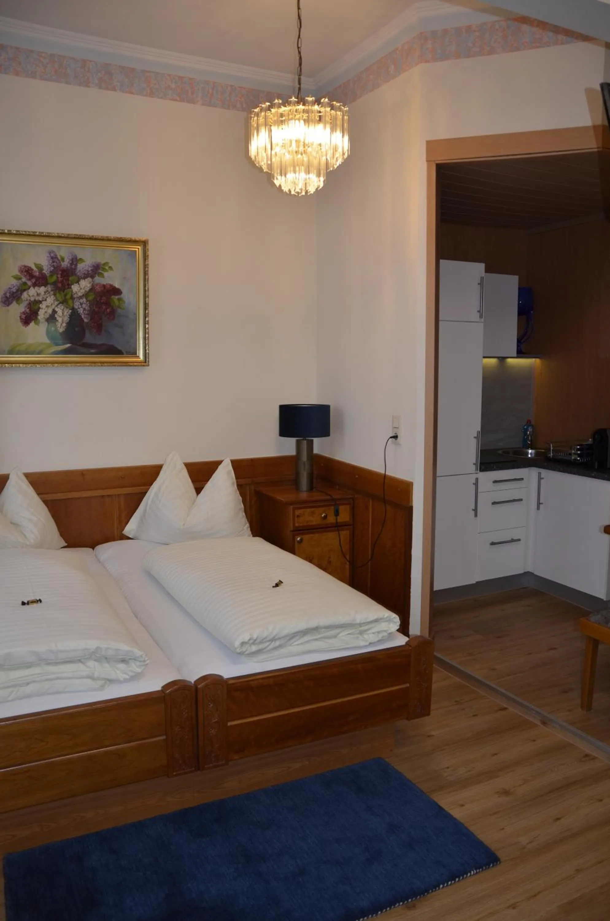 Bed in Cityhotel Ratheiser