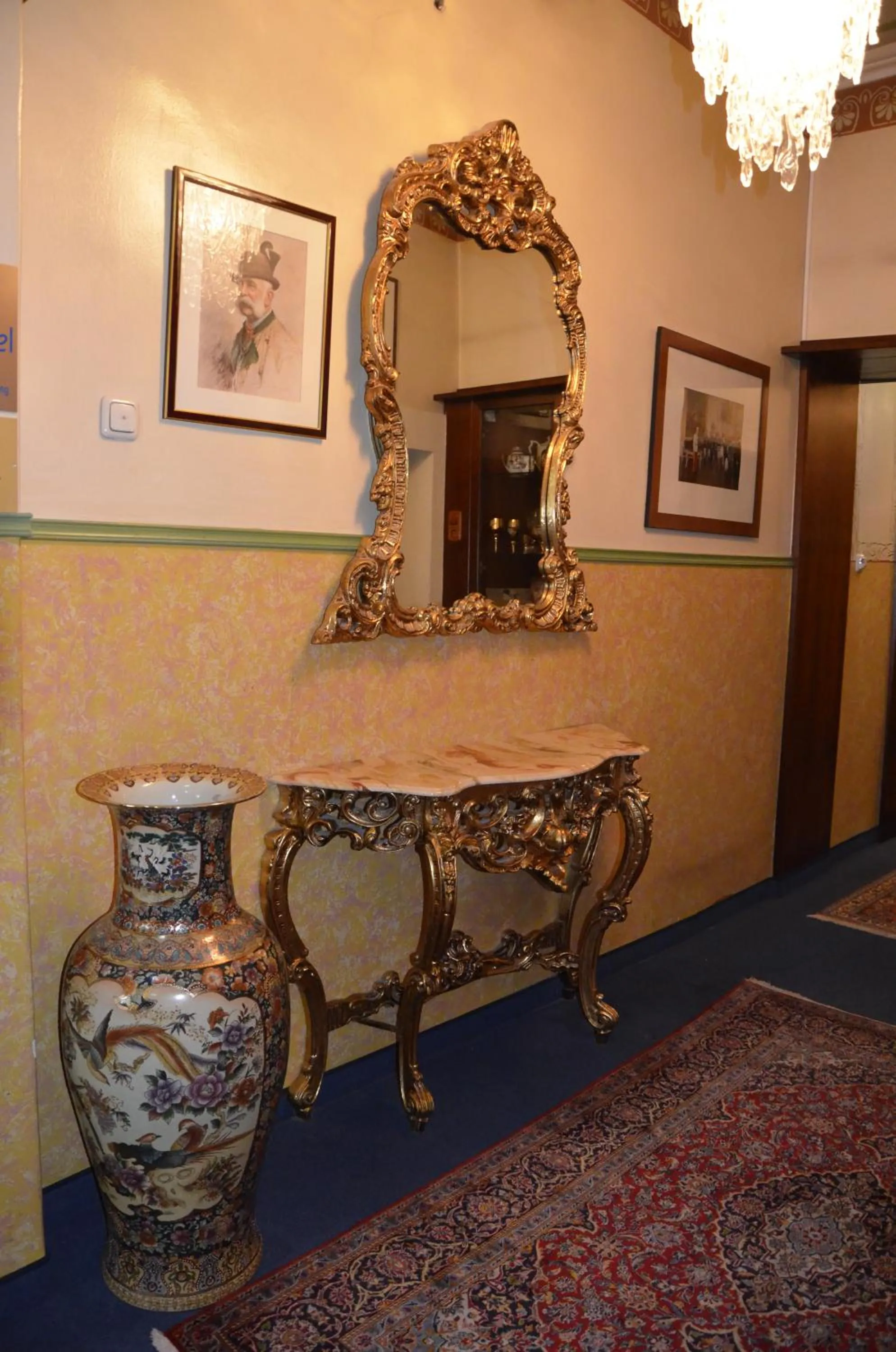 Lobby or reception in Cityhotel Ratheiser