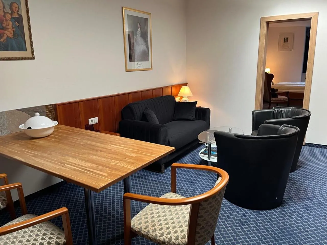 Seating area in Cityhotel Ratheiser