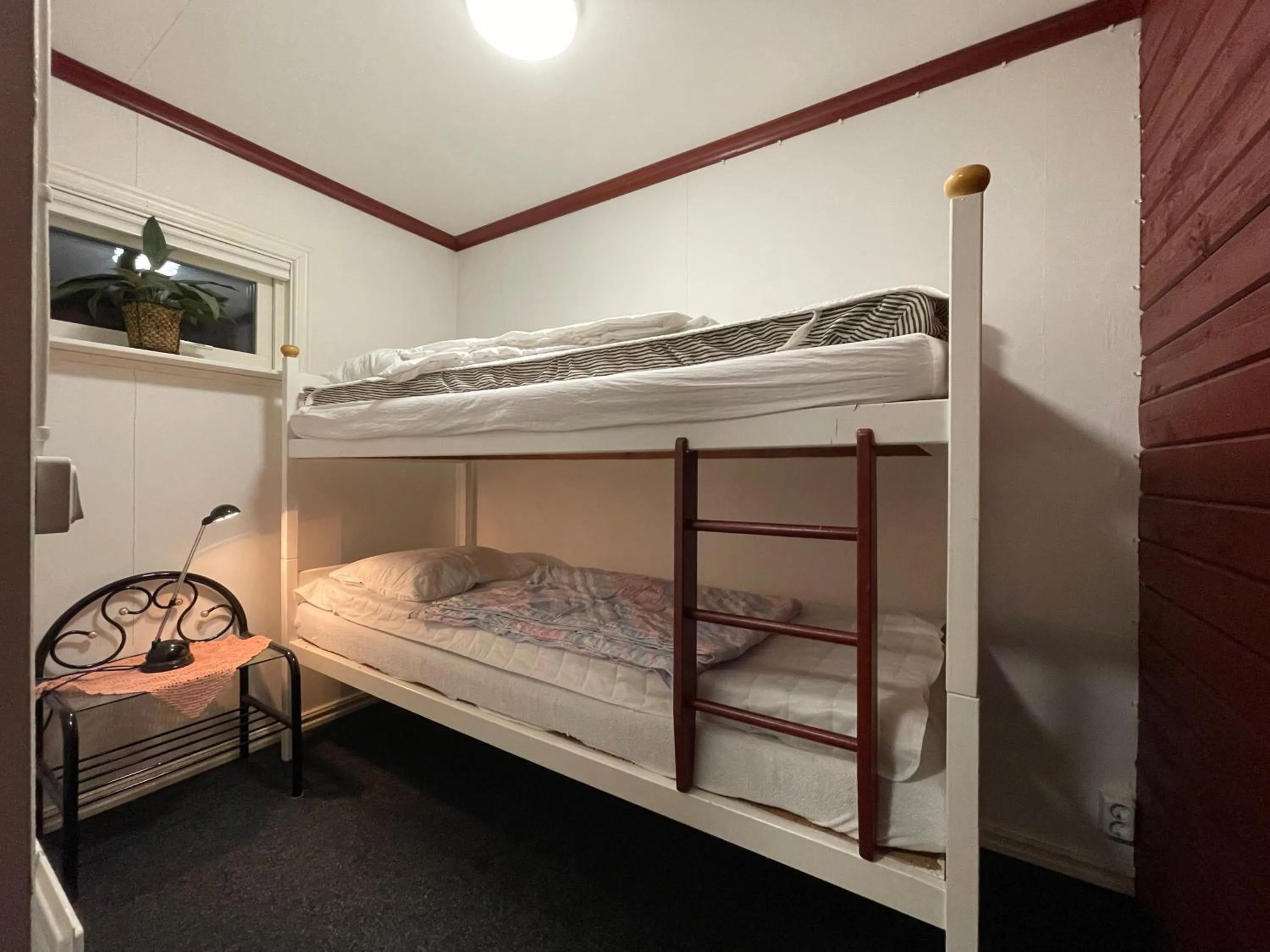 Bed in Prinsgården B&B rum stugor