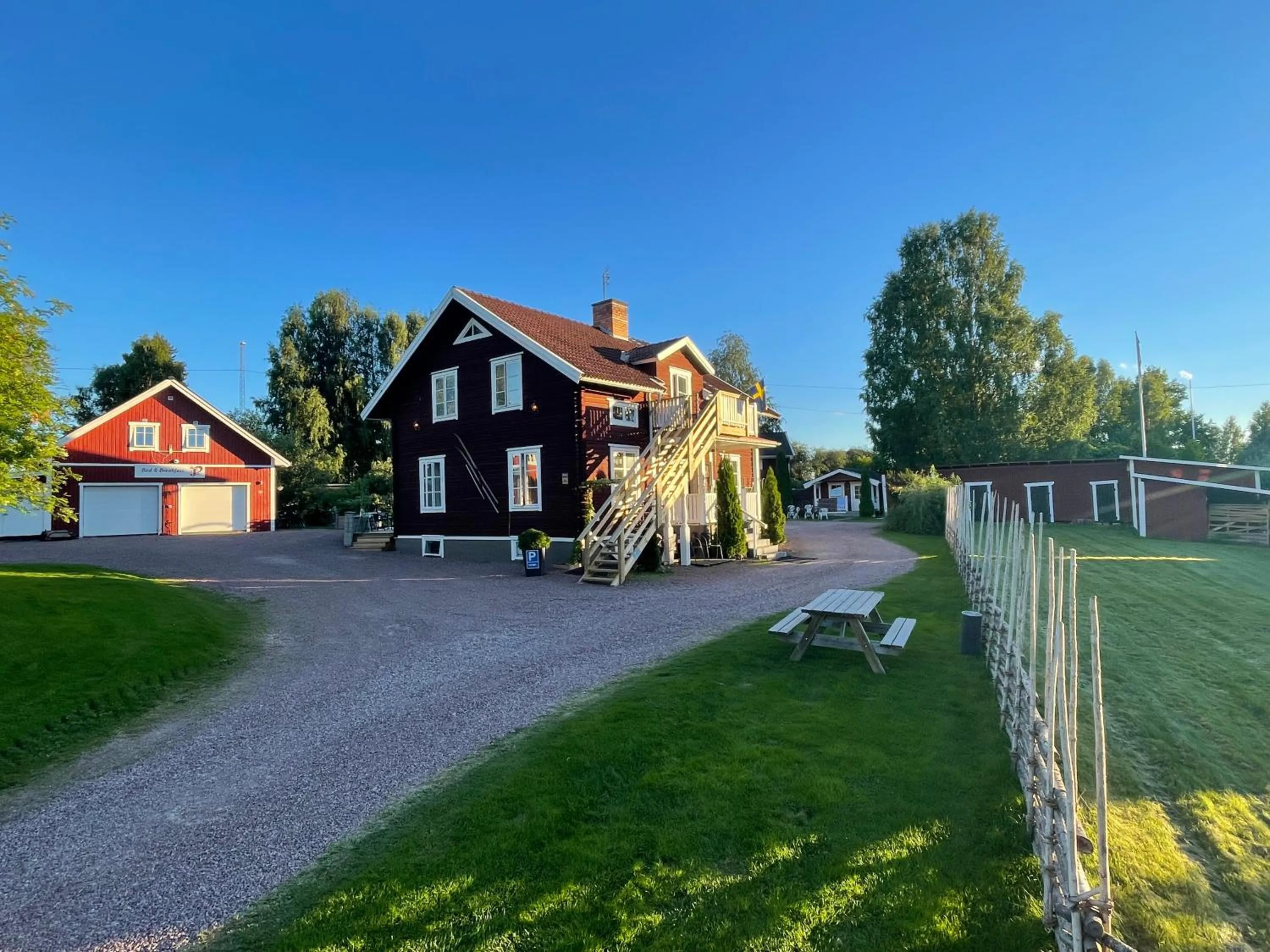 Prinsgården B&B rum stugor