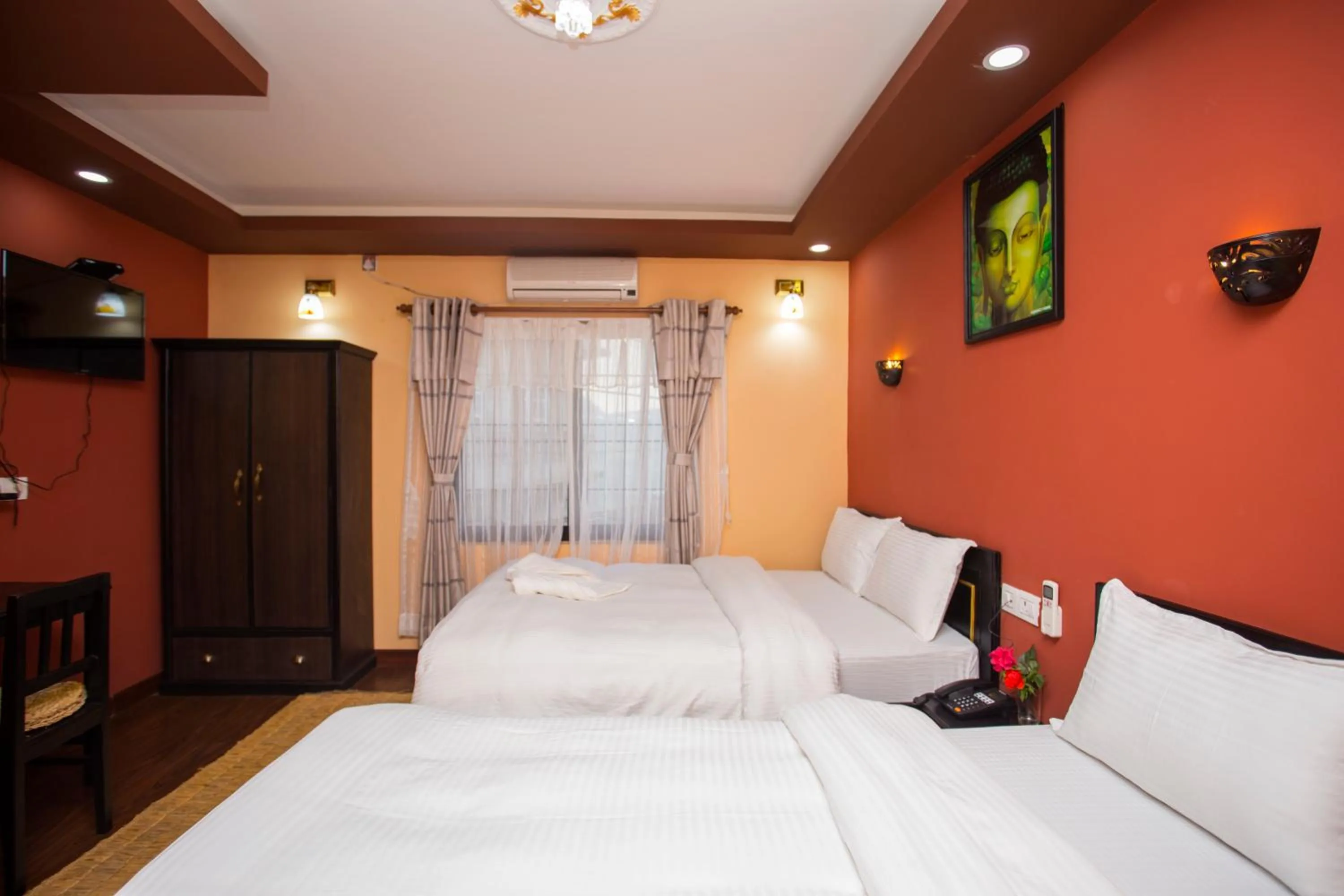 Bed in Gurung's Home