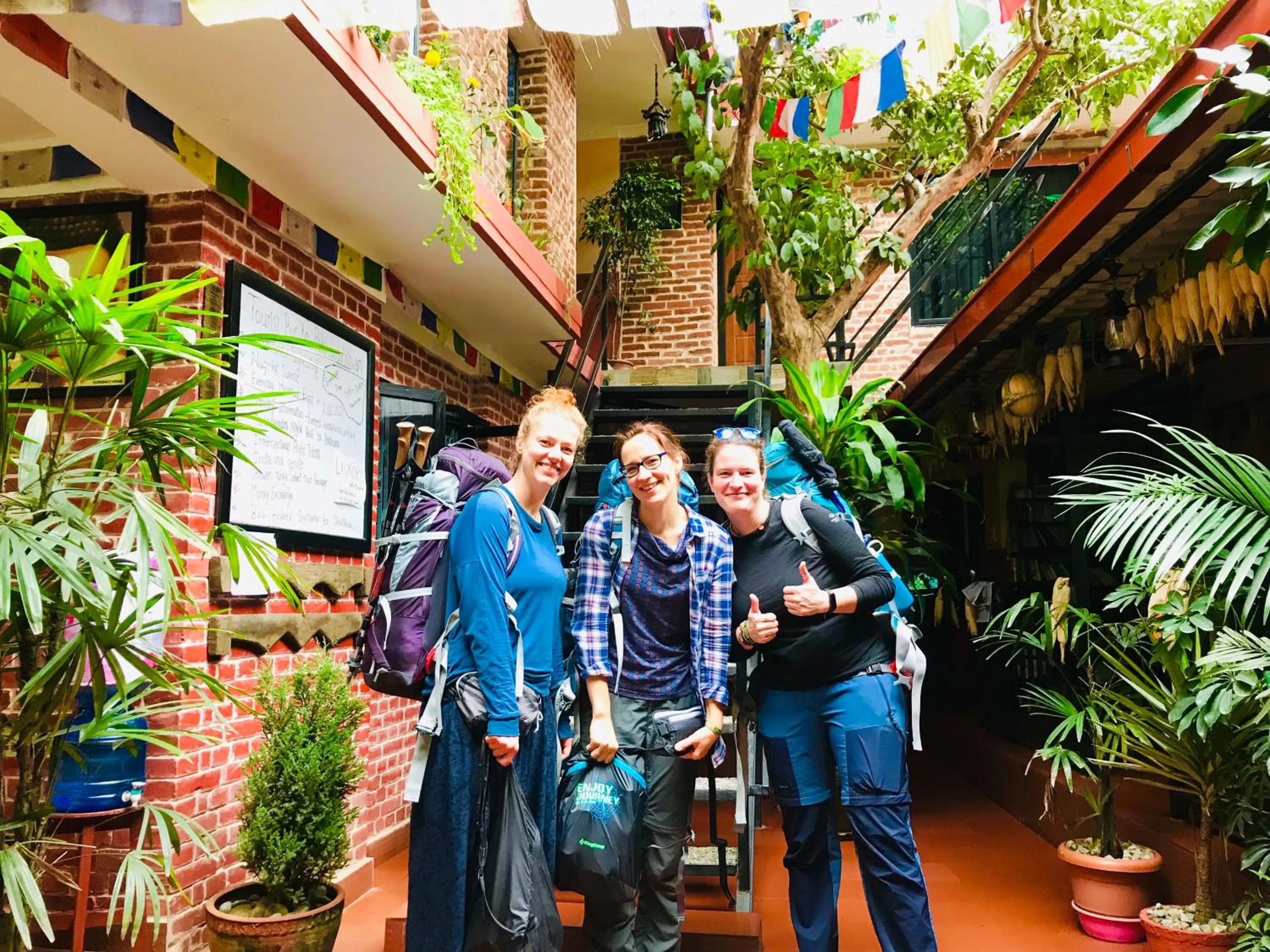 People in Gurung's Home