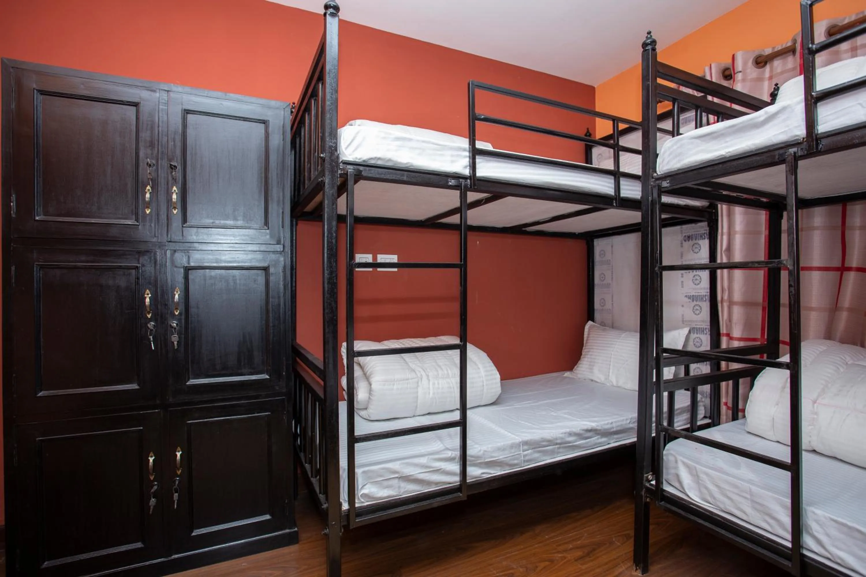 bunk bed, Bed in Gurung's Home