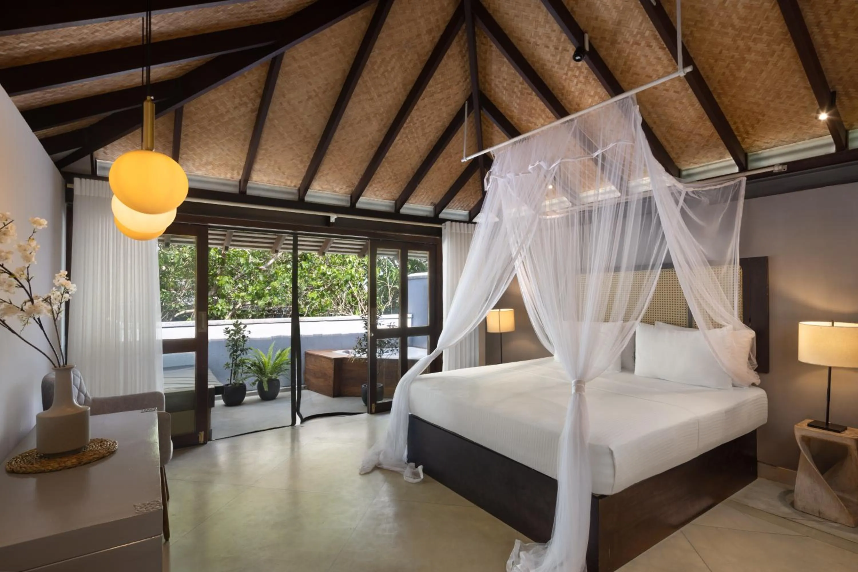 Bed in Ravana Garden