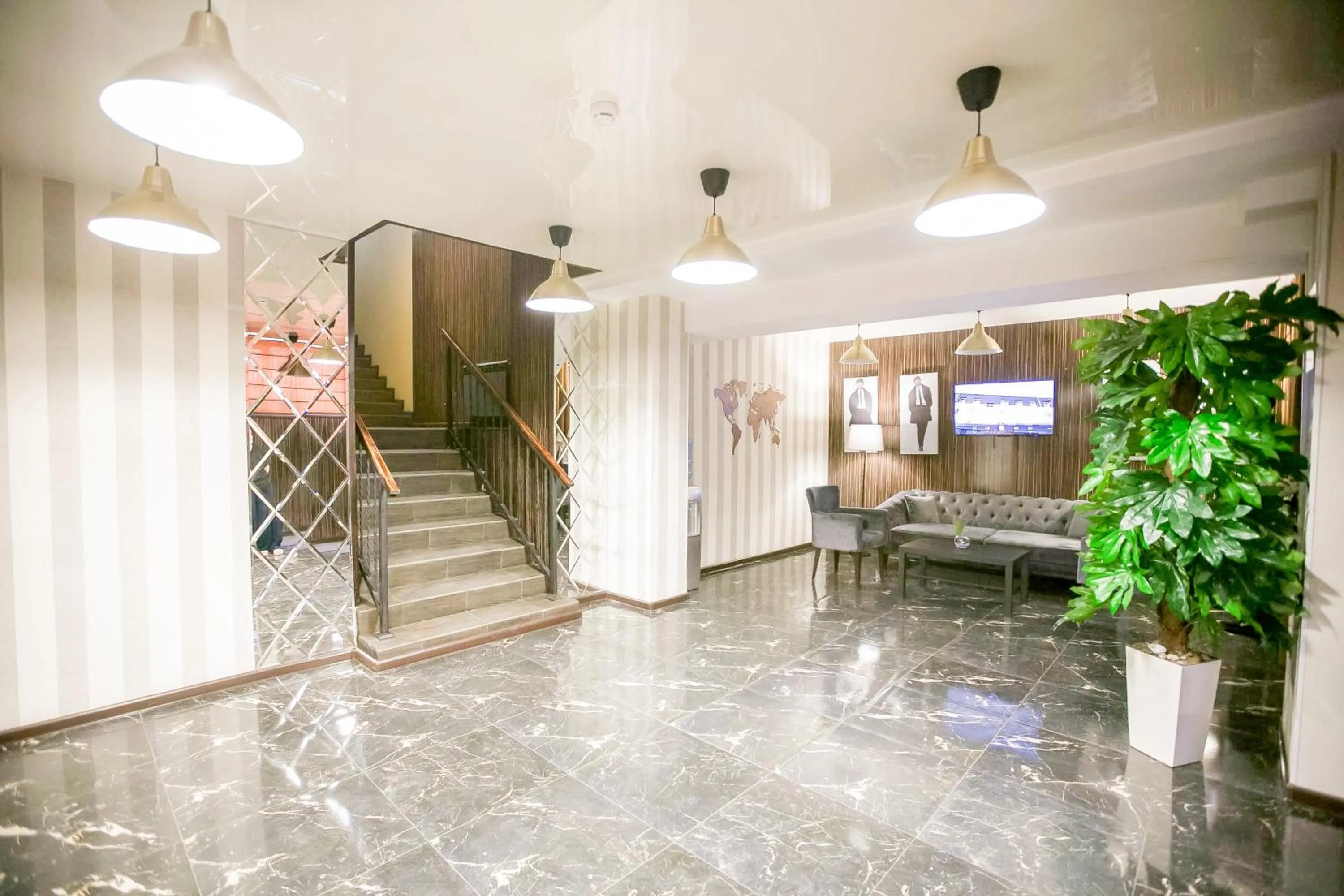 Lobby or reception in Premier Inn Astana