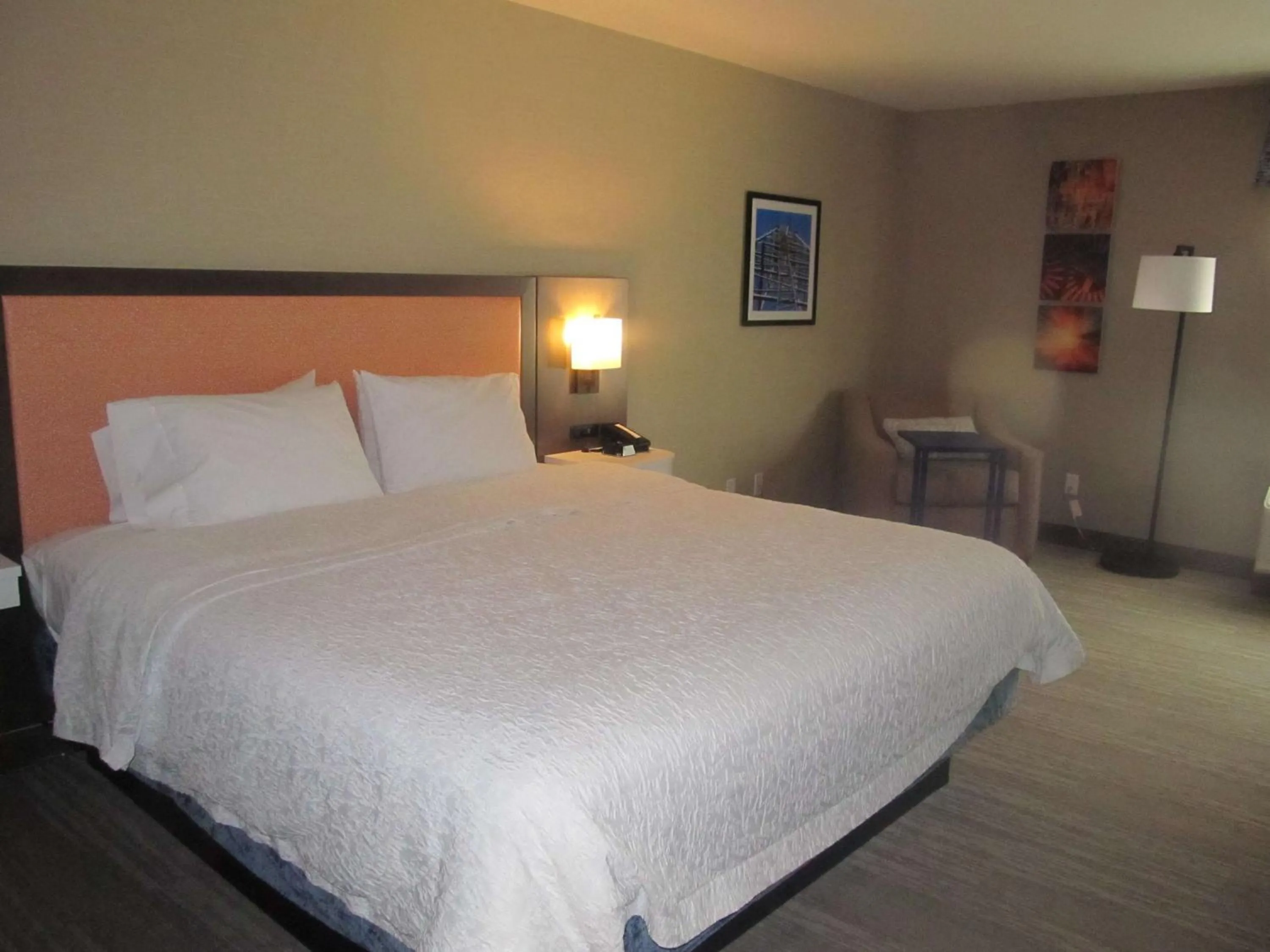 Living room, Bed in Hampton Inn El Dorado