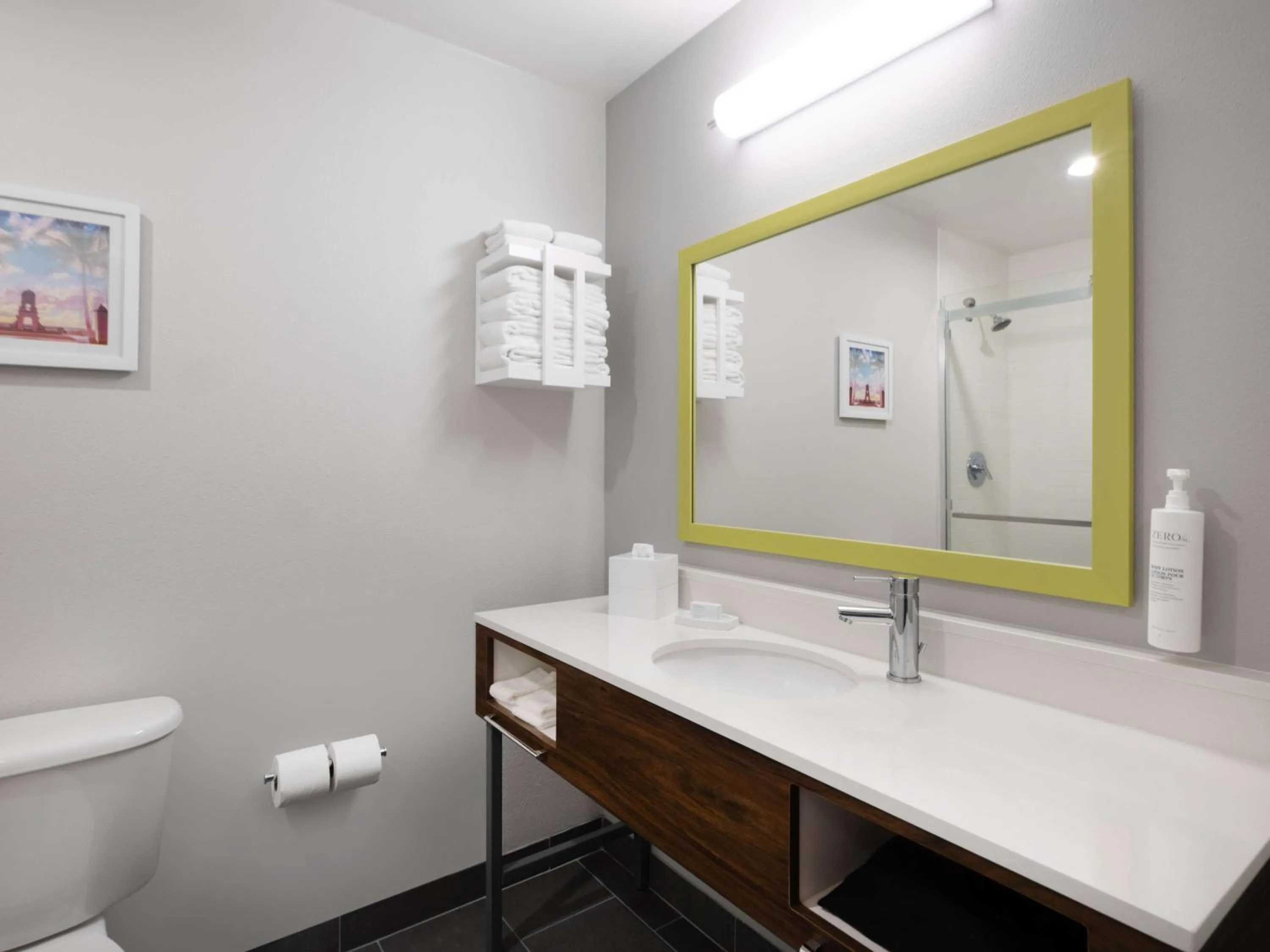 Bathroom in Hampton Inn Deerfield Beach