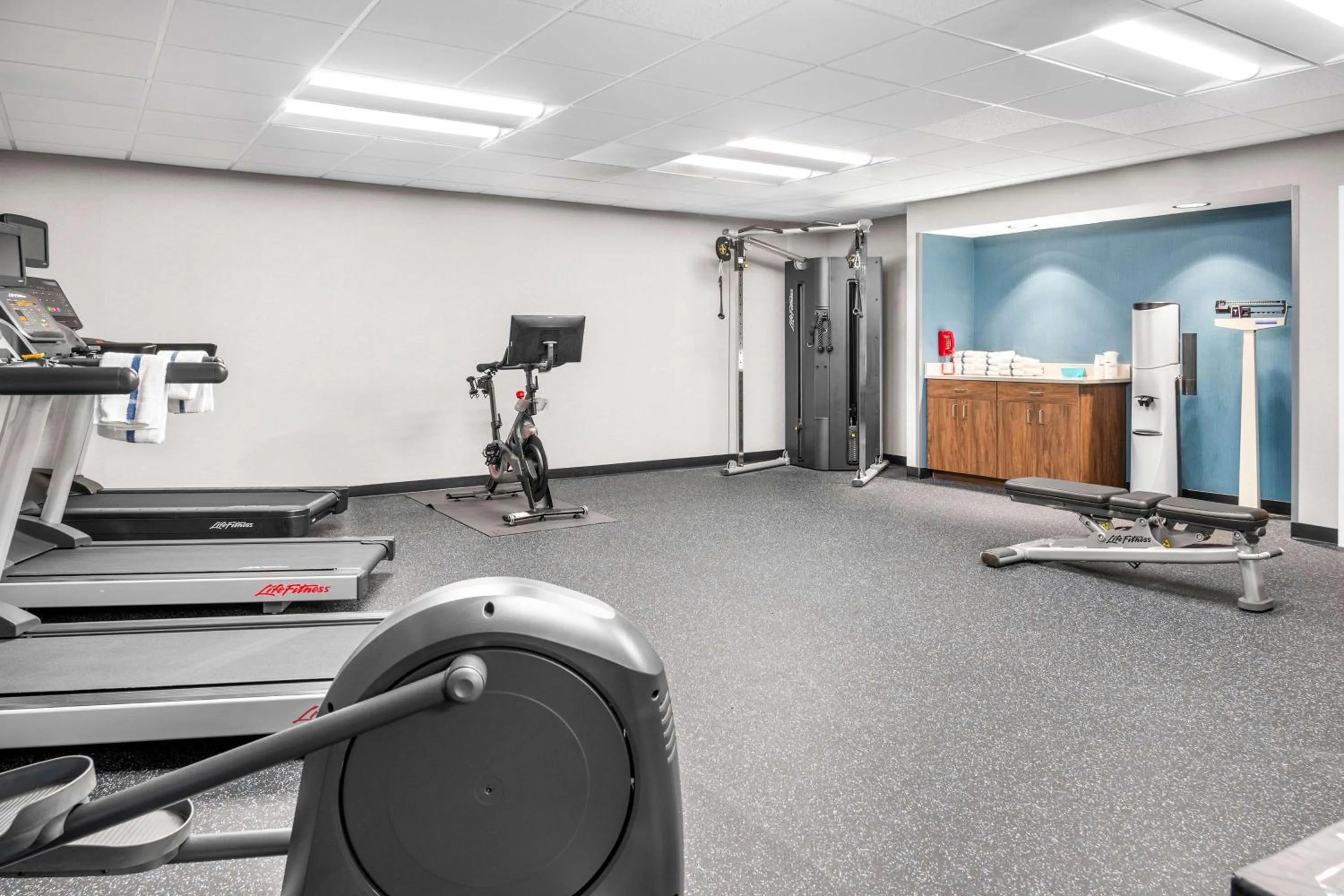 Fitness centre/facilities in Hampton Inn Grand Rapids/North