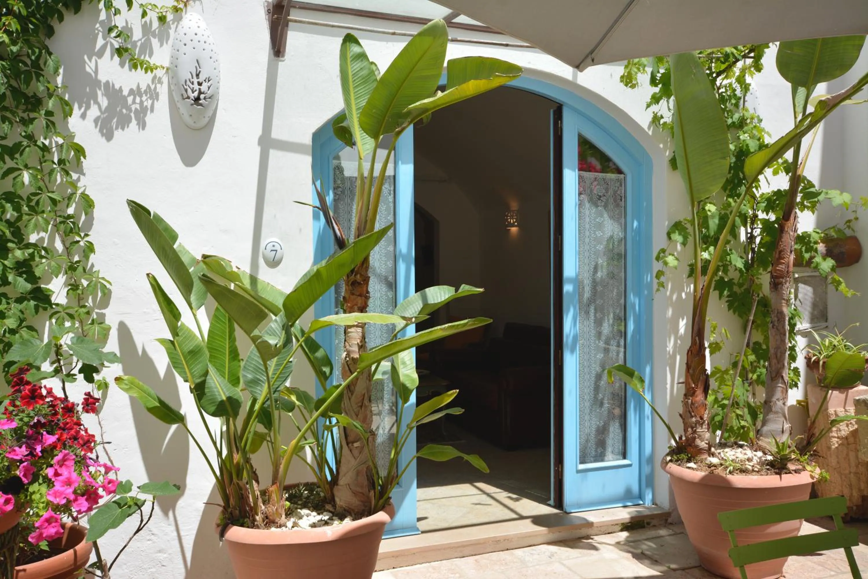 Patio in B&B Palazzo del Capitolo - By I Bastioni San Domenico