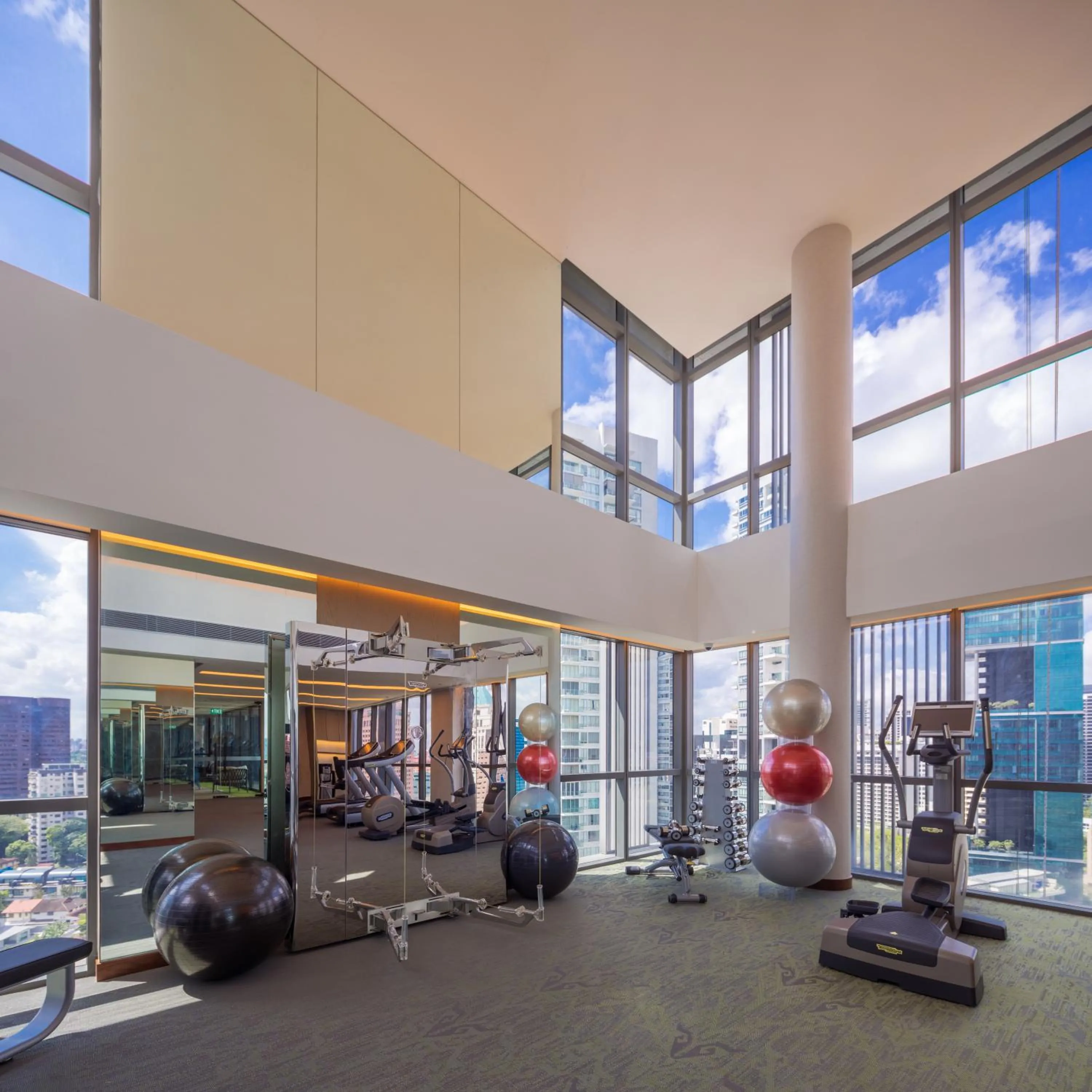 Fitness centre/facilities in Fraser Residence Orchard Singapore
