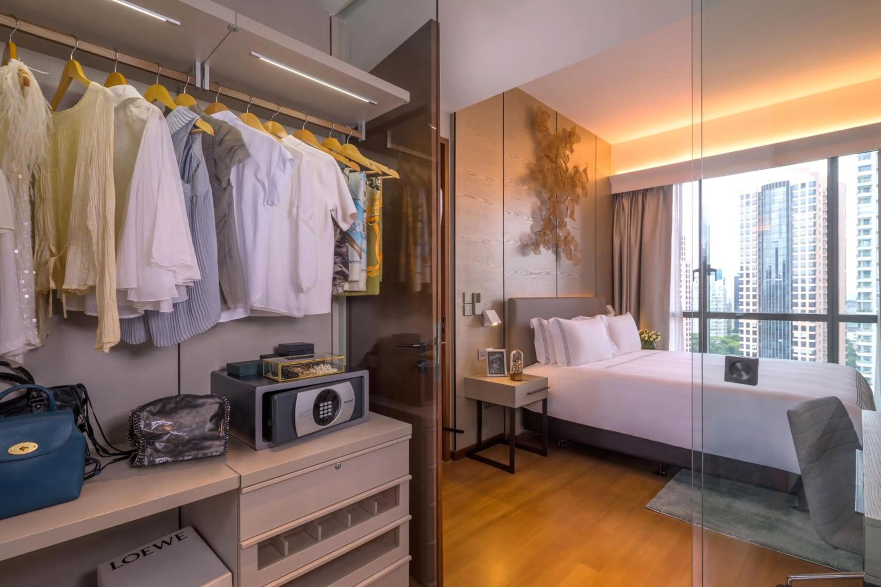 Bed in Fraser Residence Orchard Singapore