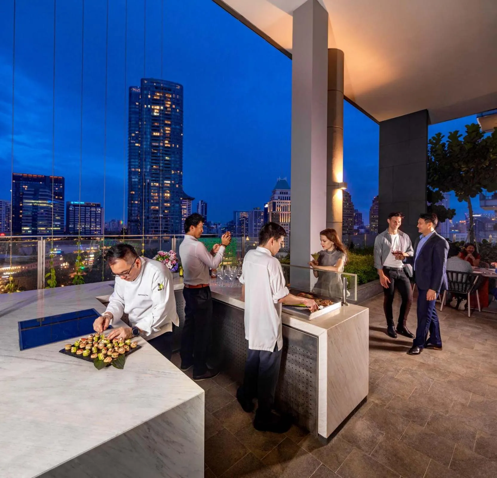 Balcony/Terrace in Fraser Residence Orchard Singapore