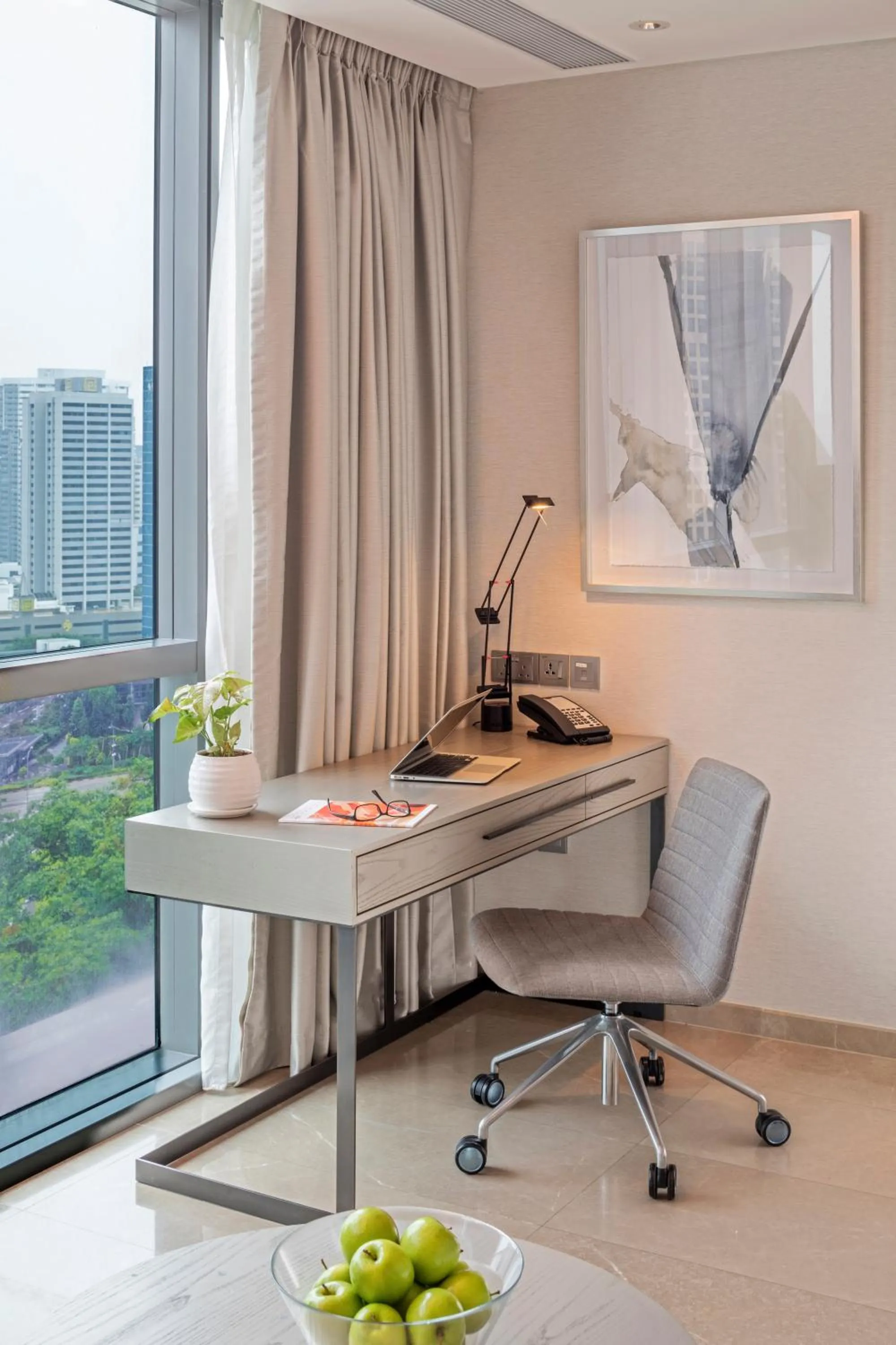 Garden view in Fraser Residence Orchard Singapore