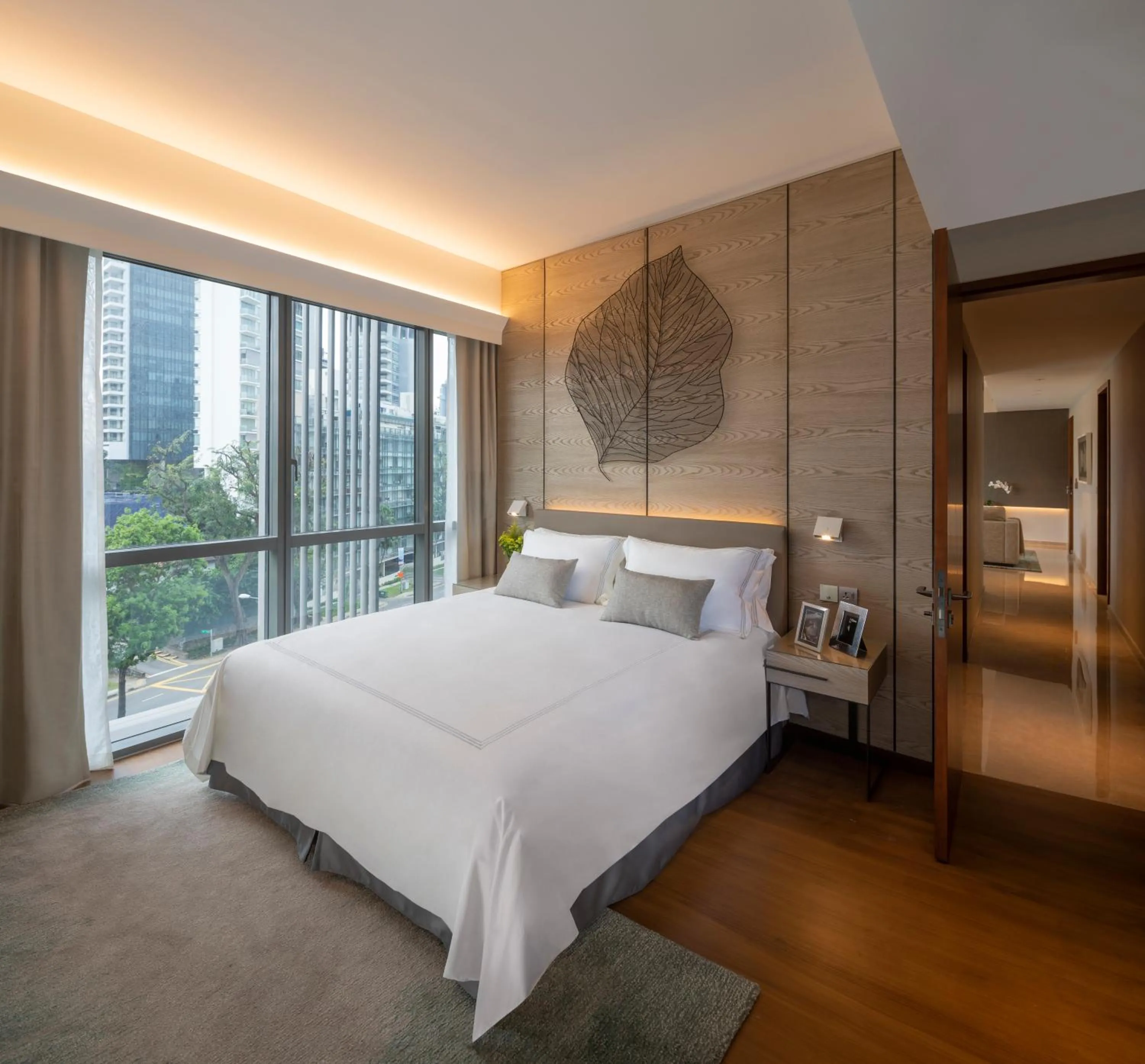 Bed in Fraser Residence Orchard Singapore
