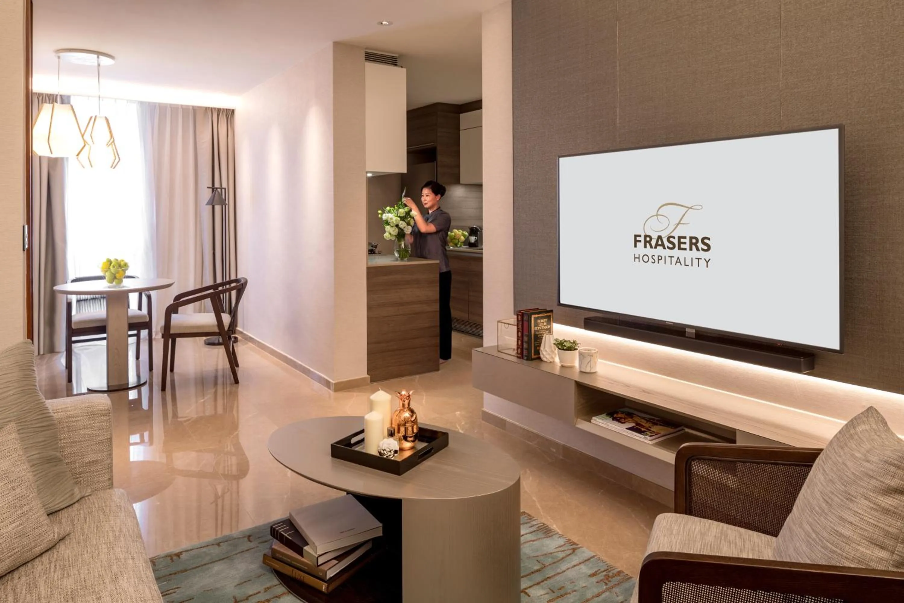 TV and multimedia in Fraser Residence Orchard Singapore