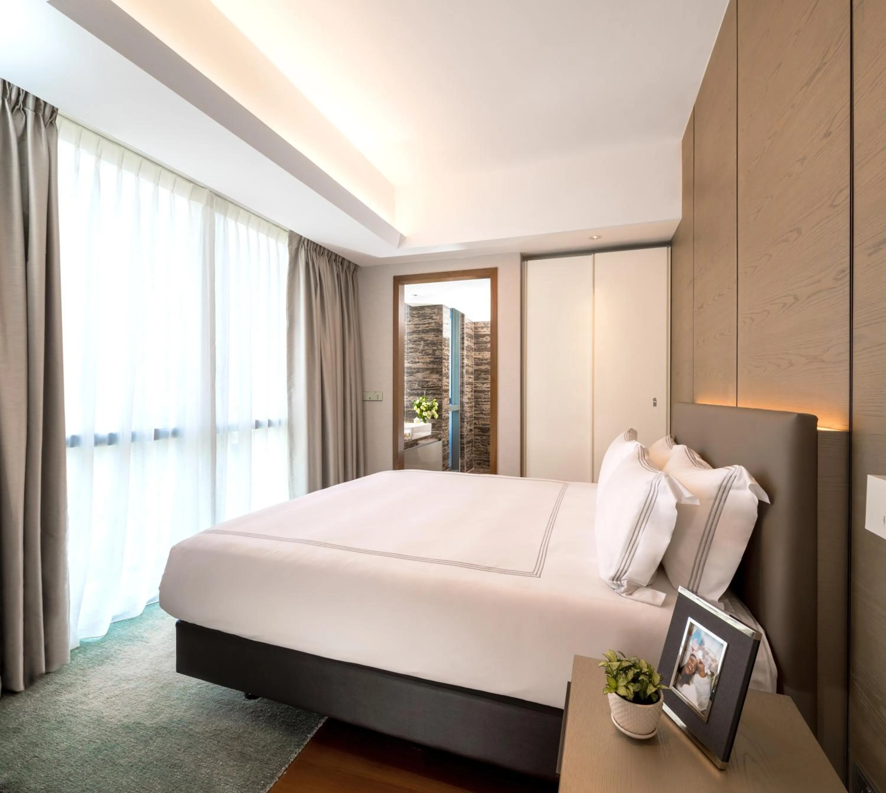 Bedroom, Bed in Fraser Residence Orchard Singapore