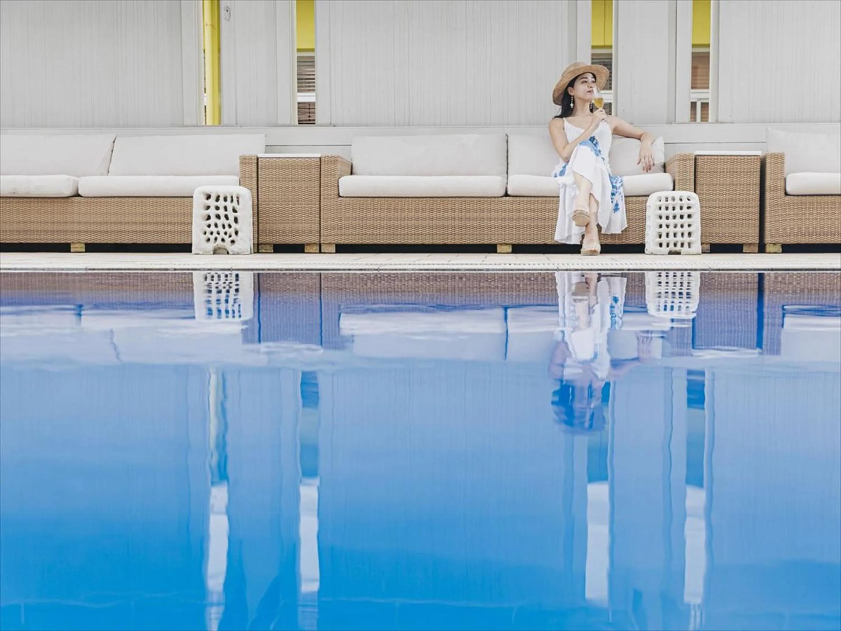 Swimming pool in Okinawa EXES Naha